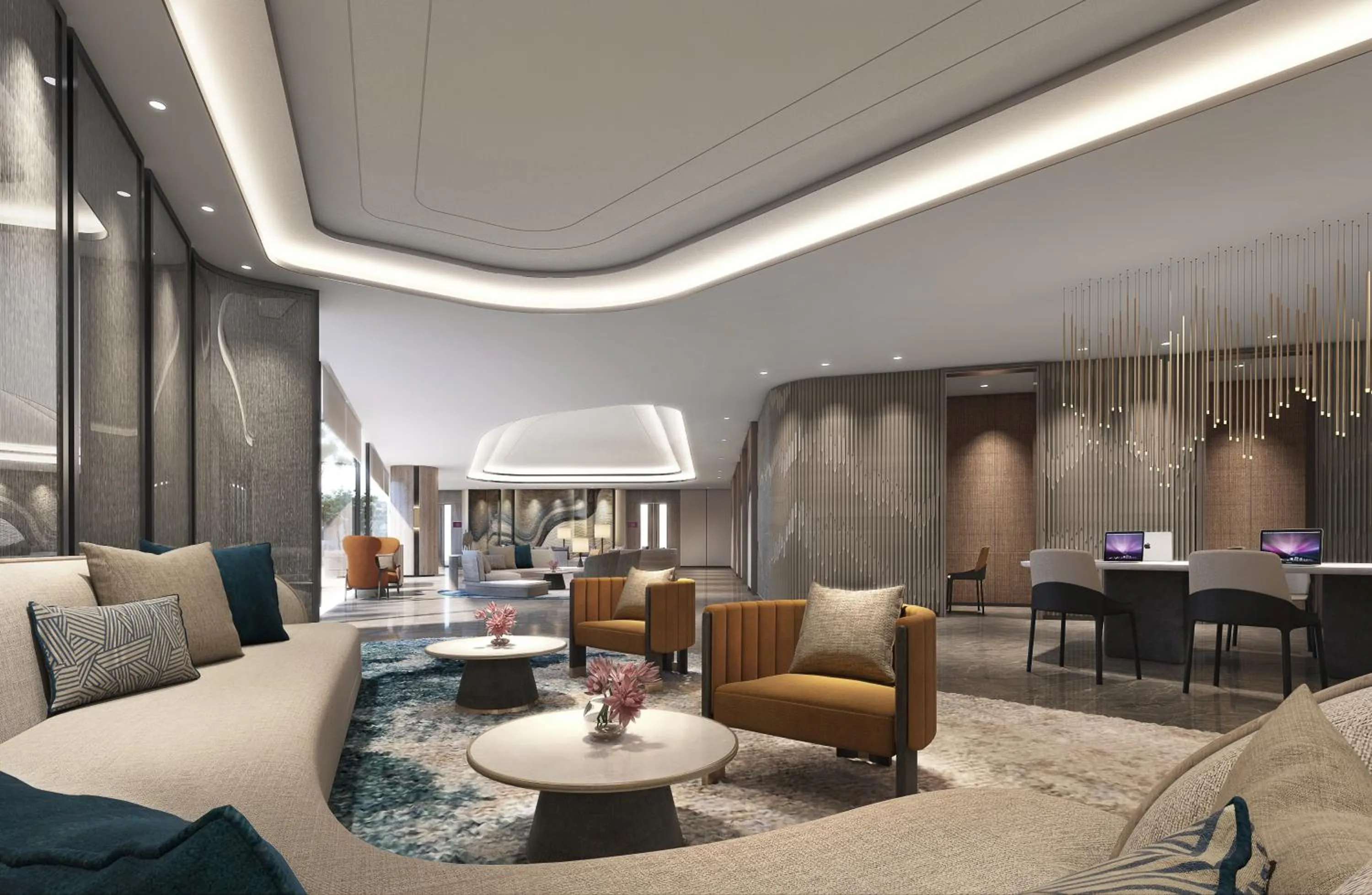 Lounge or bar in Crowne Plaza Dhaka Airport by IHG