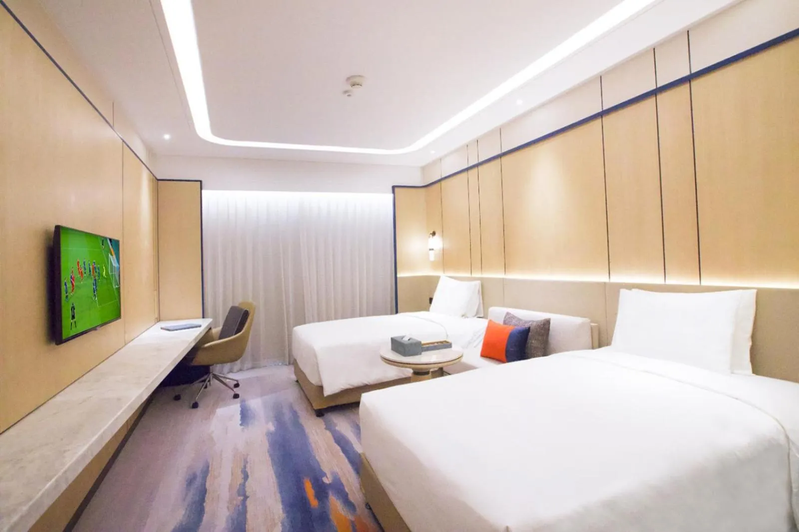 Bedroom, Bed in Crowne Plaza Dhaka Airport by IHG
