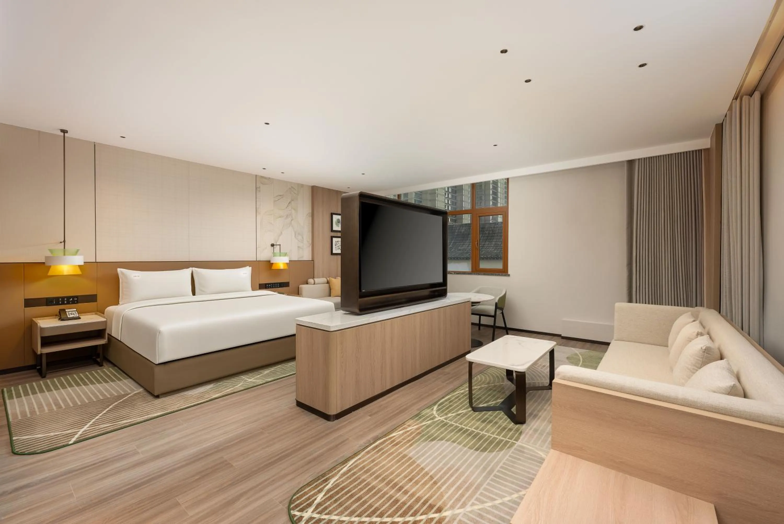 Bed in Holiday Inn Ningde Jiaocheng by IHG