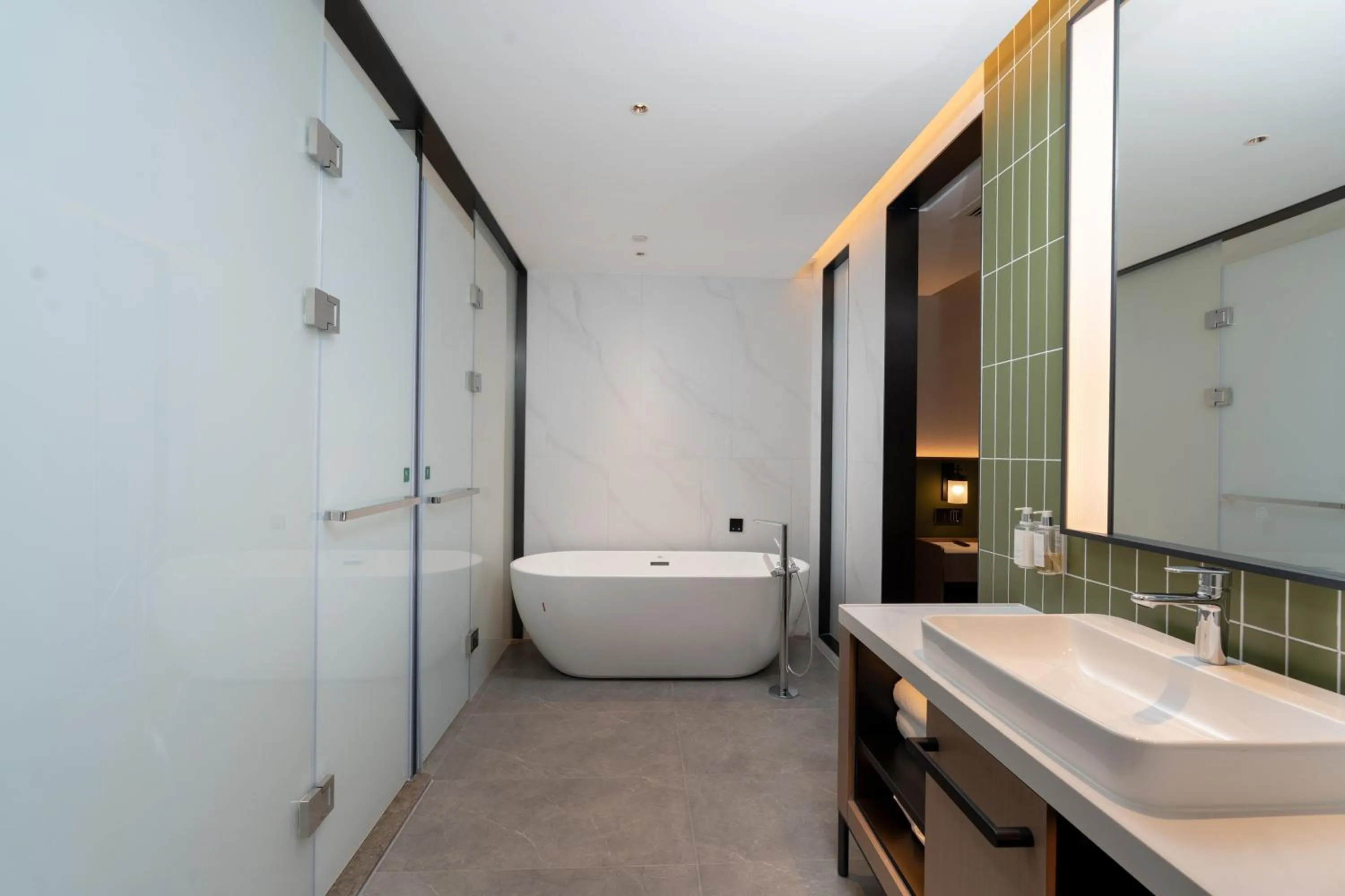 Bathroom in Holiday Inn Beijing Daxing Movie Park by IHG