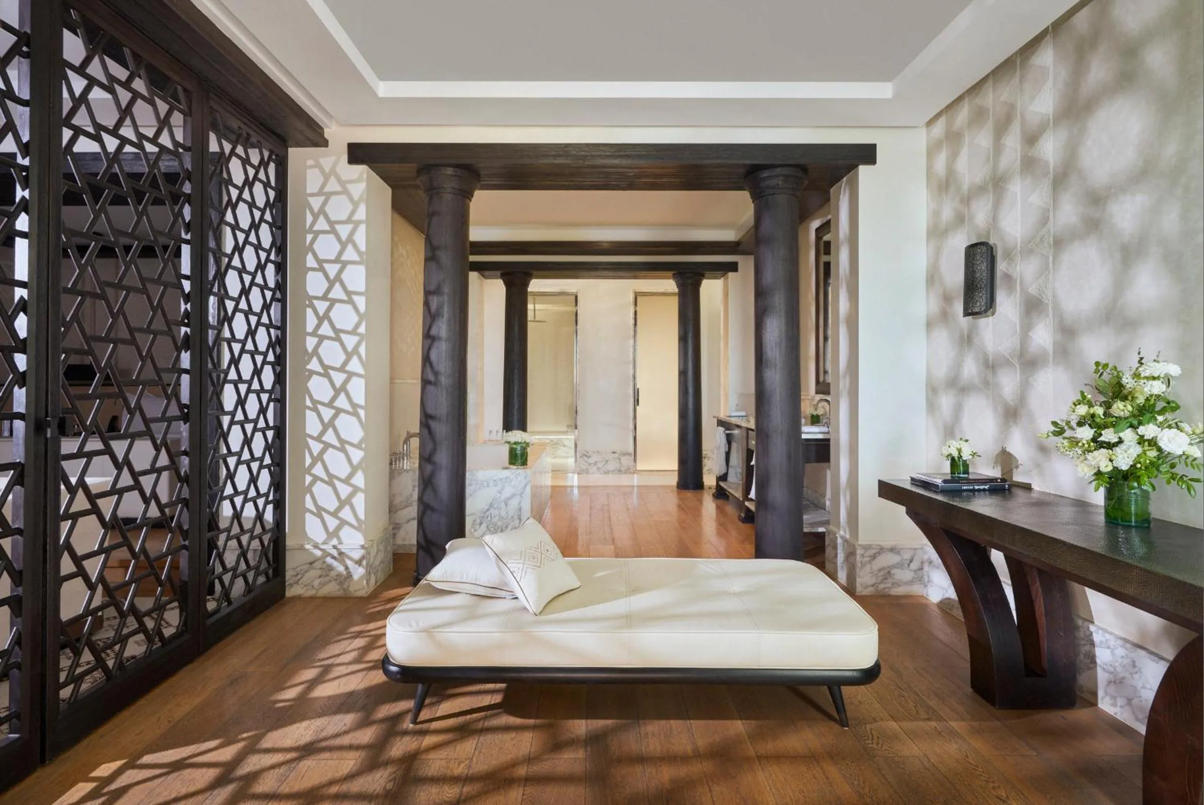 Photo of the whole room, Bed in Mandarin Oriental, Marrakech