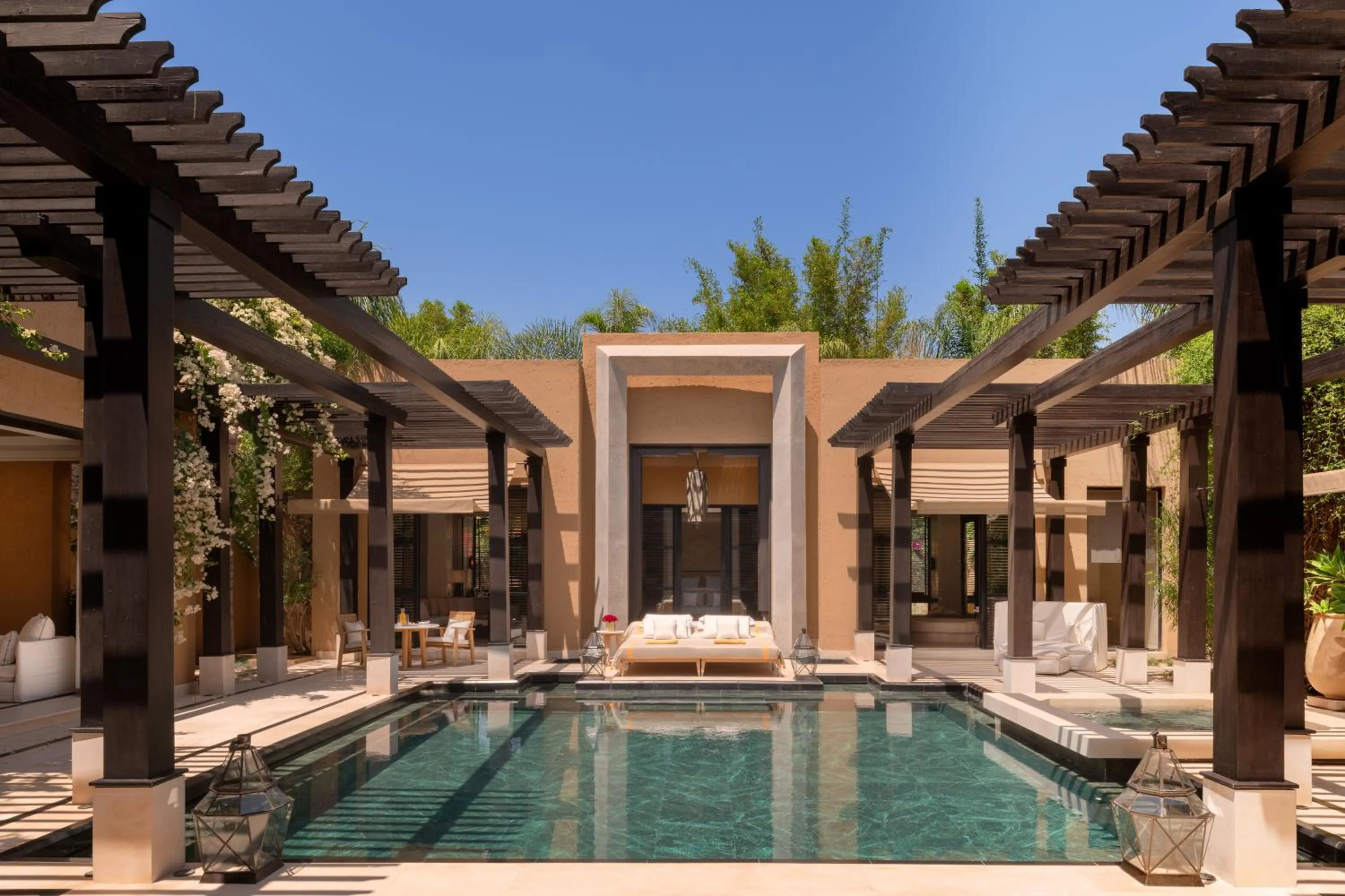 Patio in Mandarin Oriental, Marrakech
