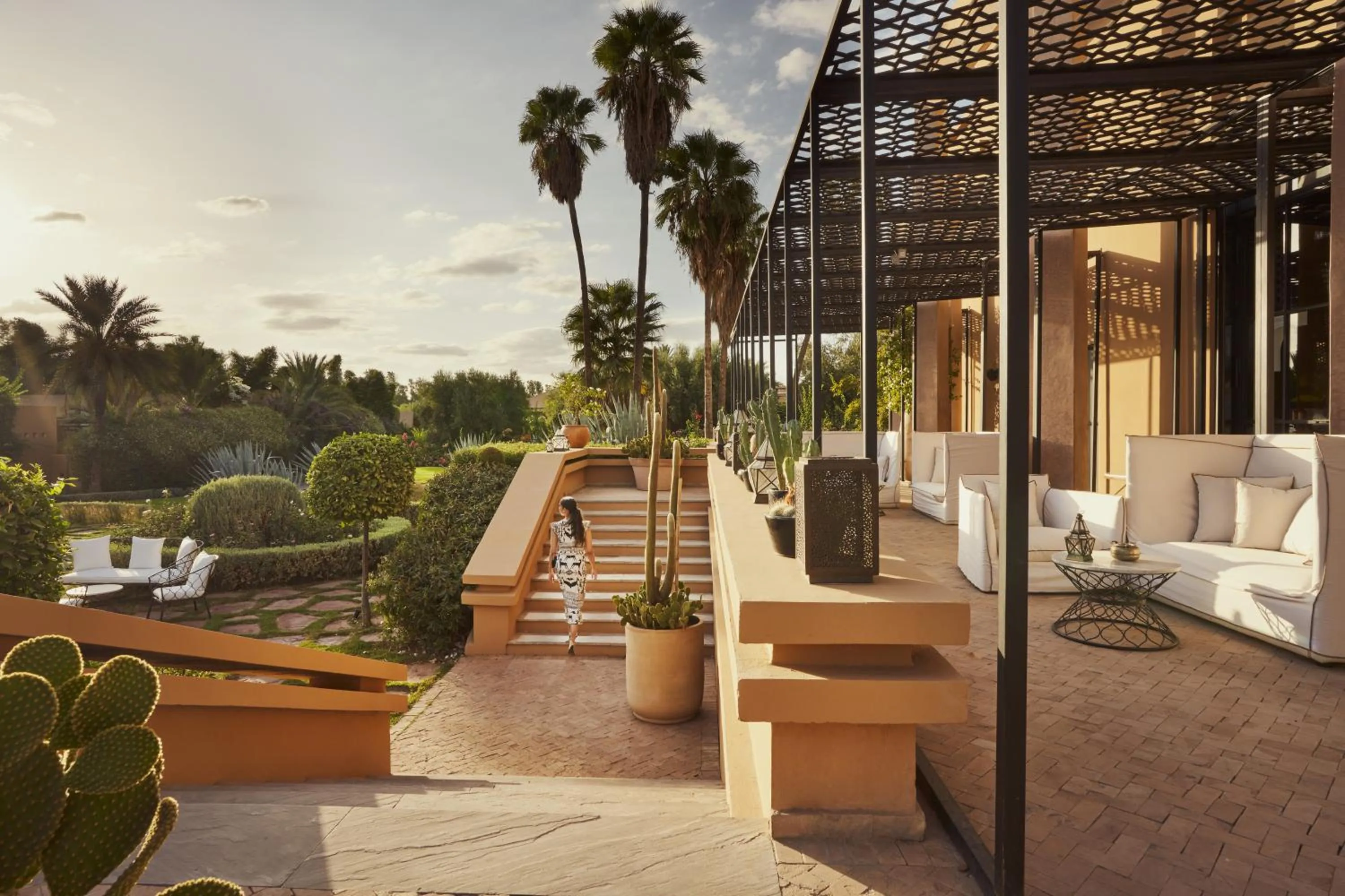 Garden in Mandarin Oriental, Marrakech