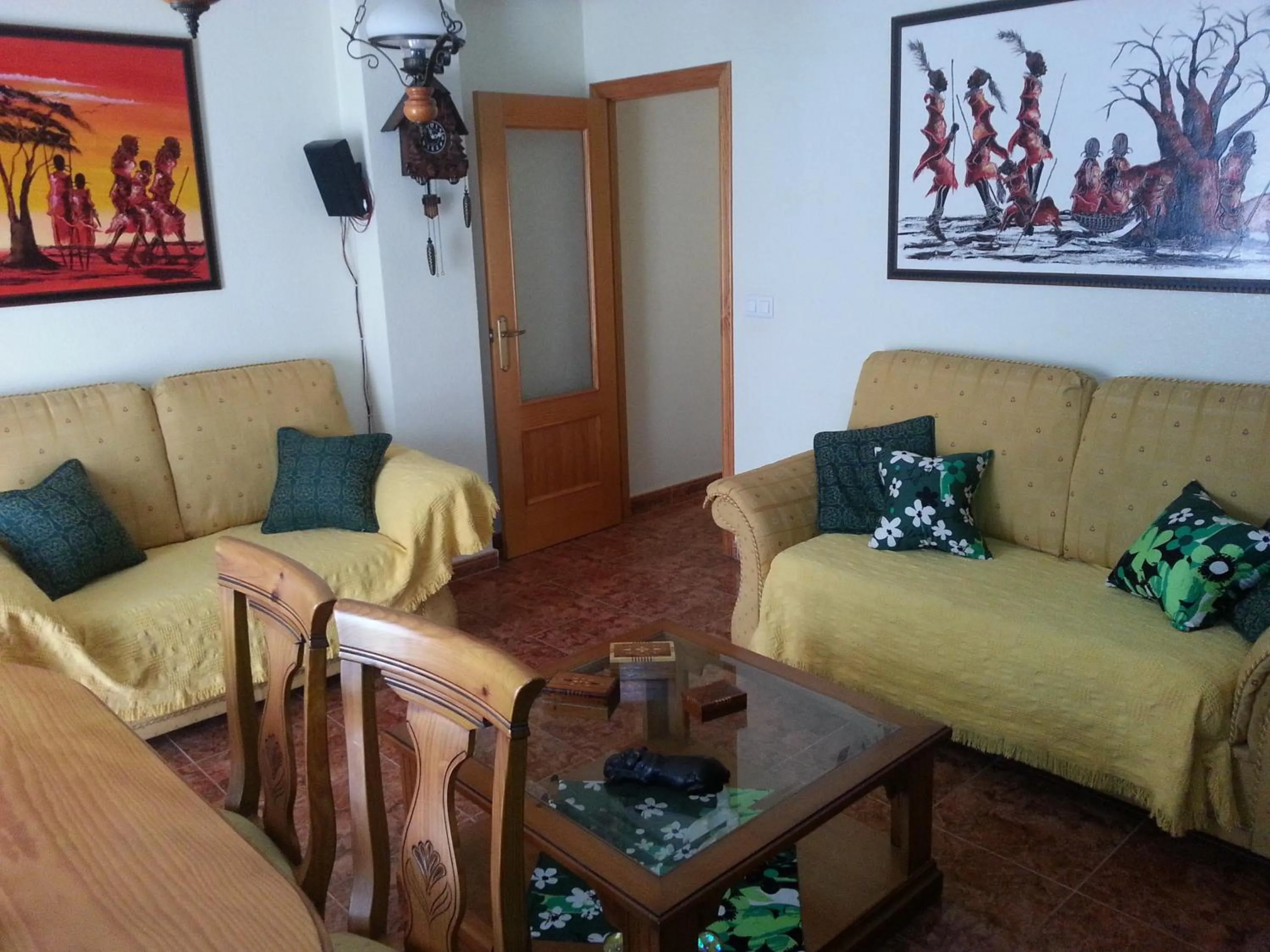 Communal lounge/ TV room in Residence Lucia B&B