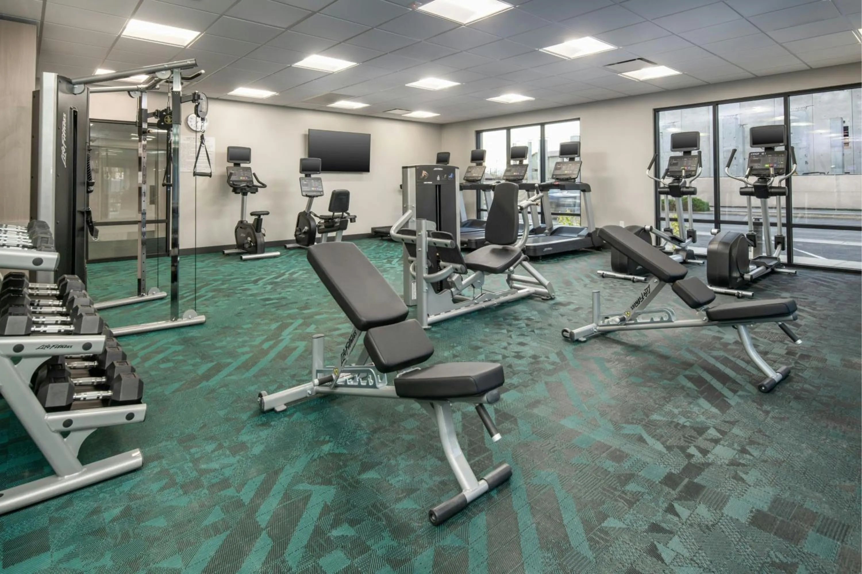 Fitness centre/facilities in TownePlace Suites by Marriott Prescott Valley