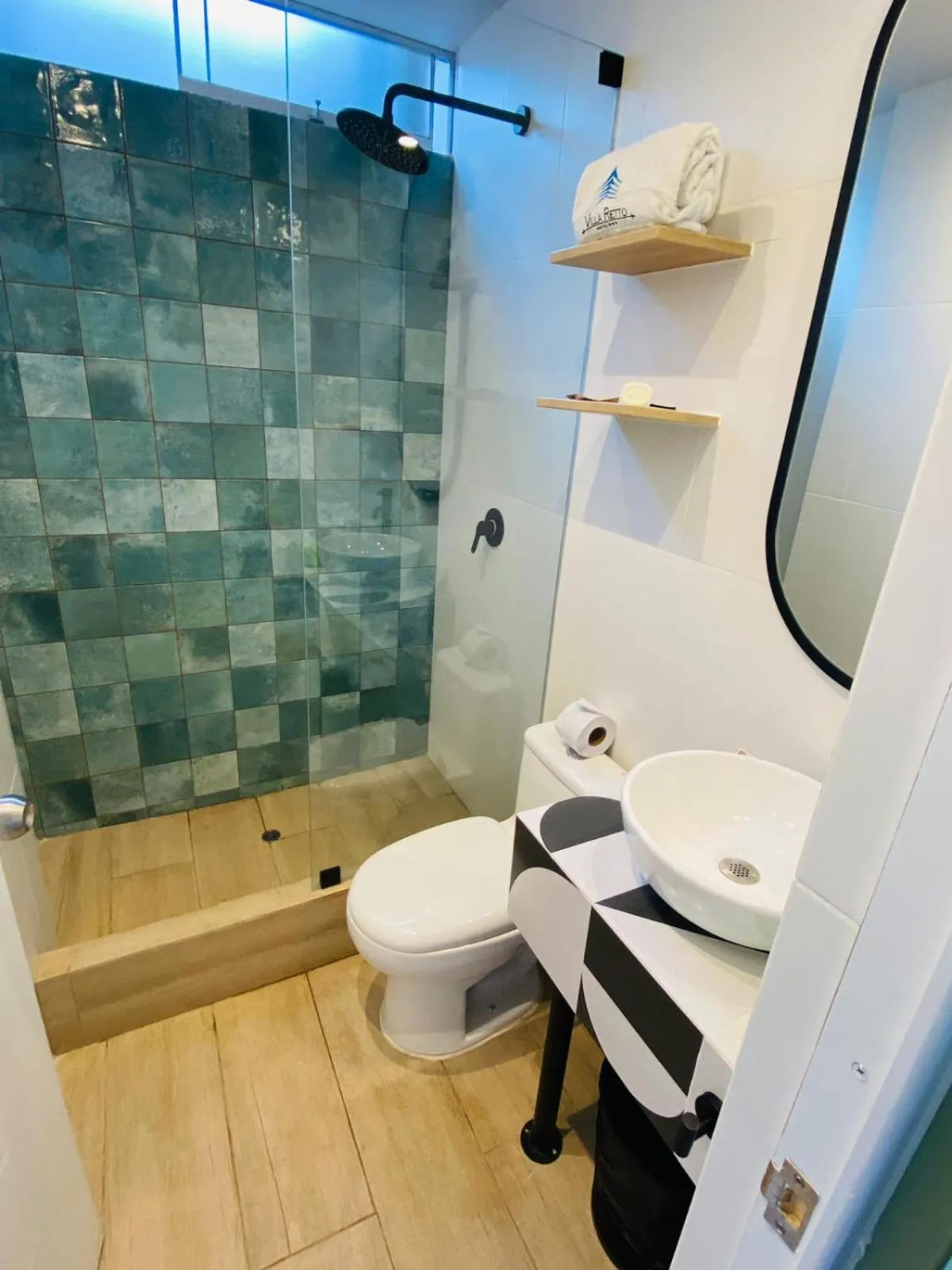 Shower in Villa Santa