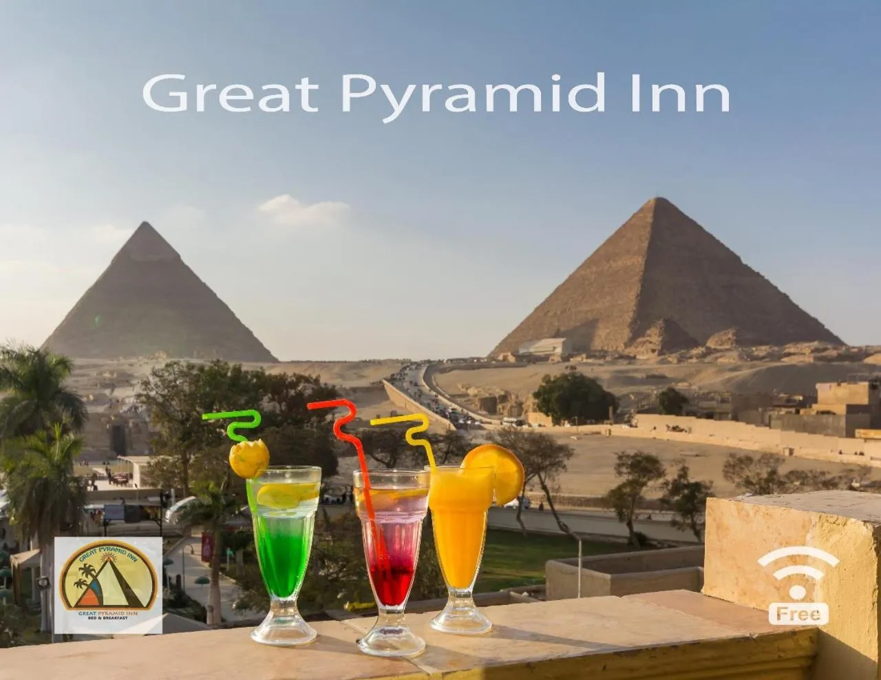 Drinks in Great Pyramid Inn