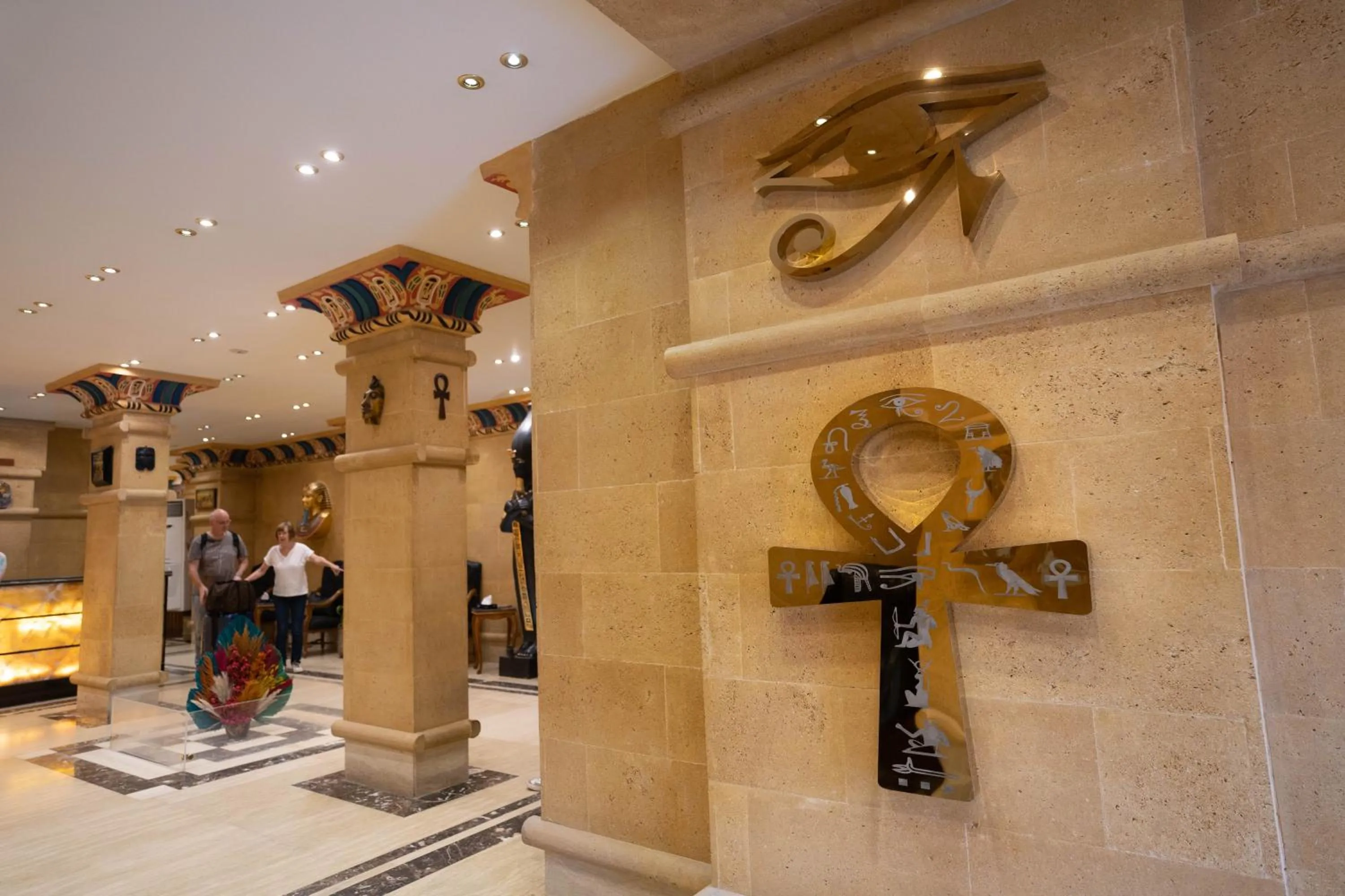 Property building in Great Pyramid Inn