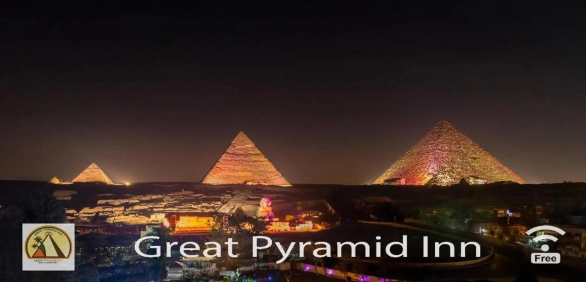 Property building in Great Pyramid Inn