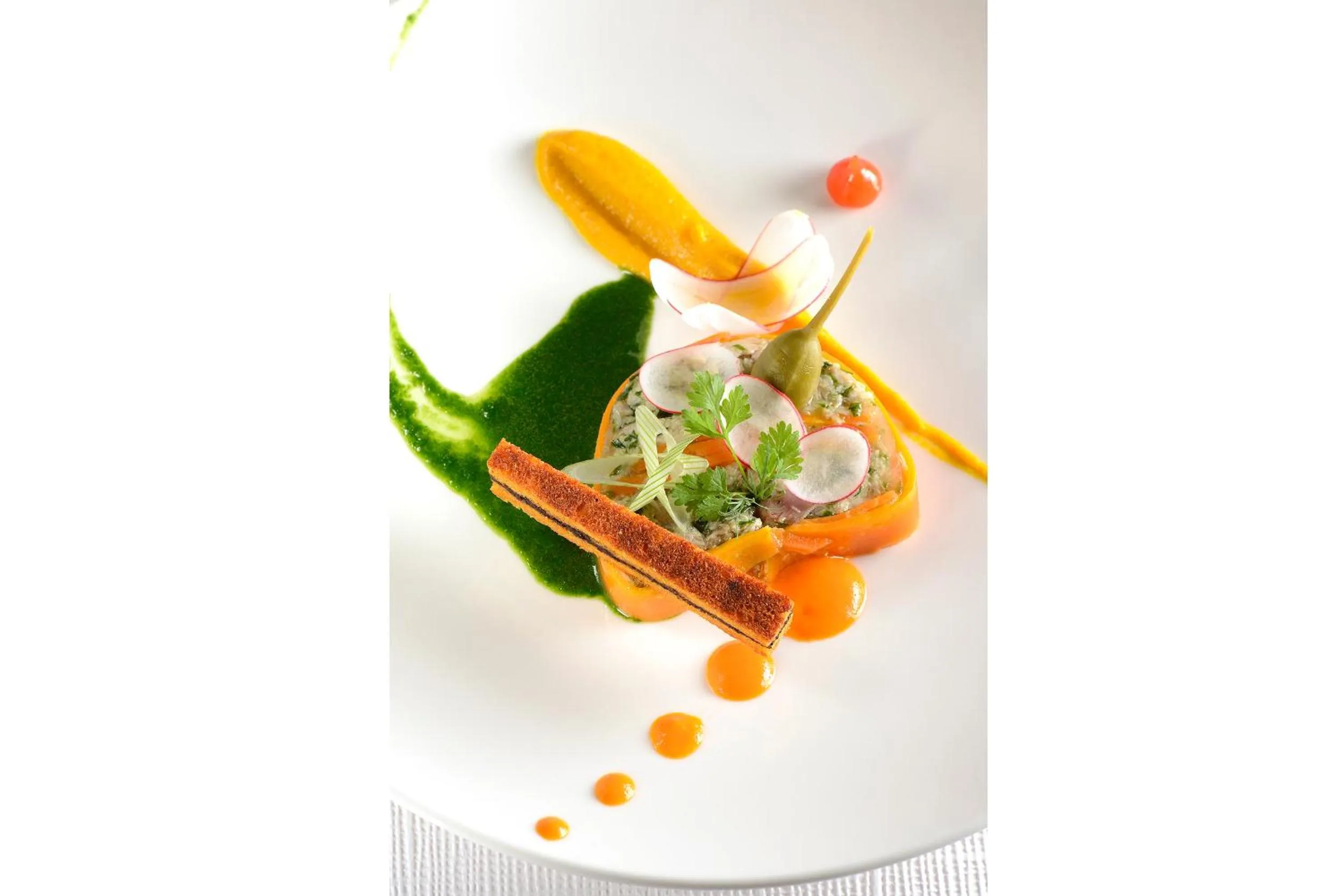 Food close-up in Grand Hôtel Henri - Teritoria