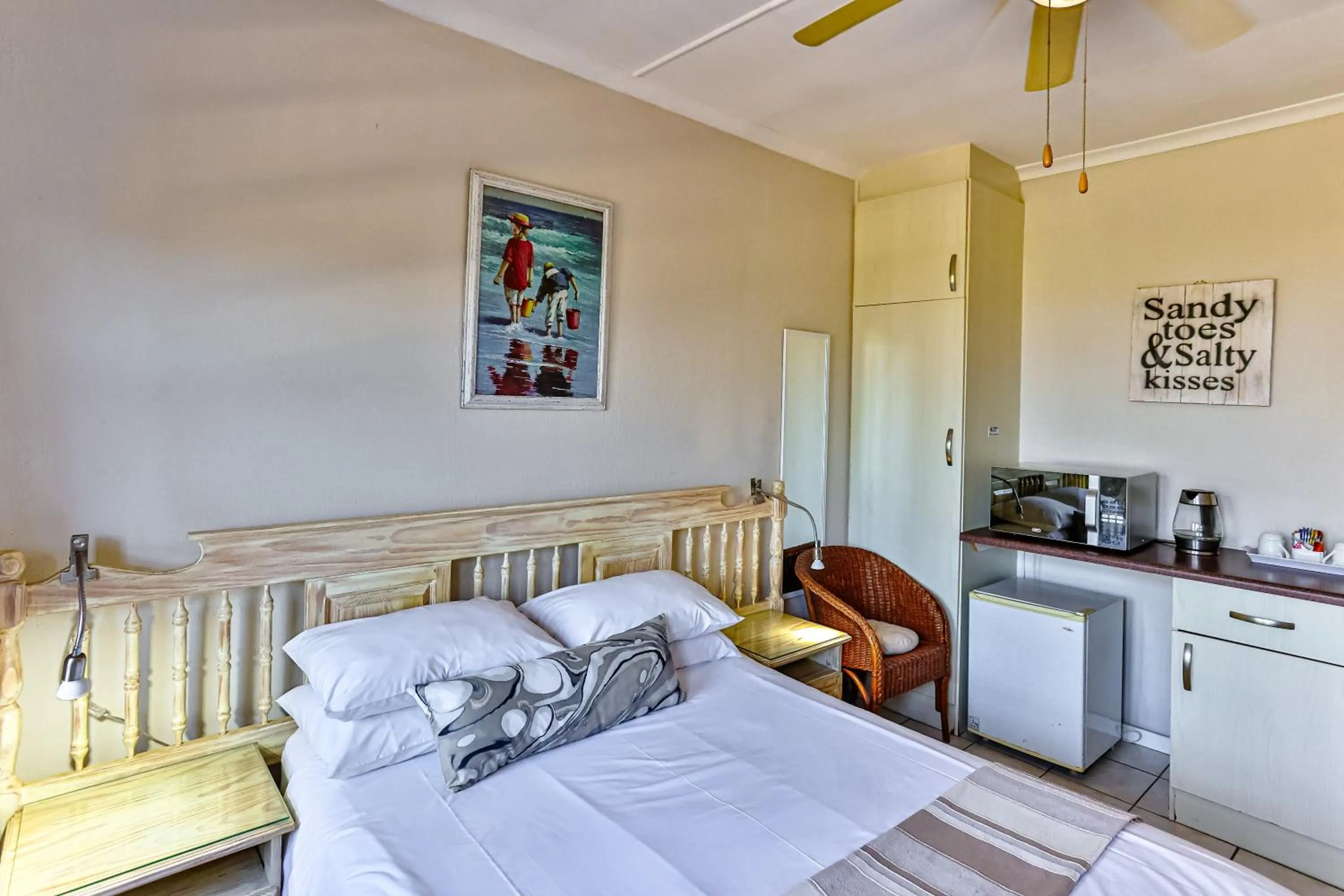 Bed in Zuider Zee Guest House