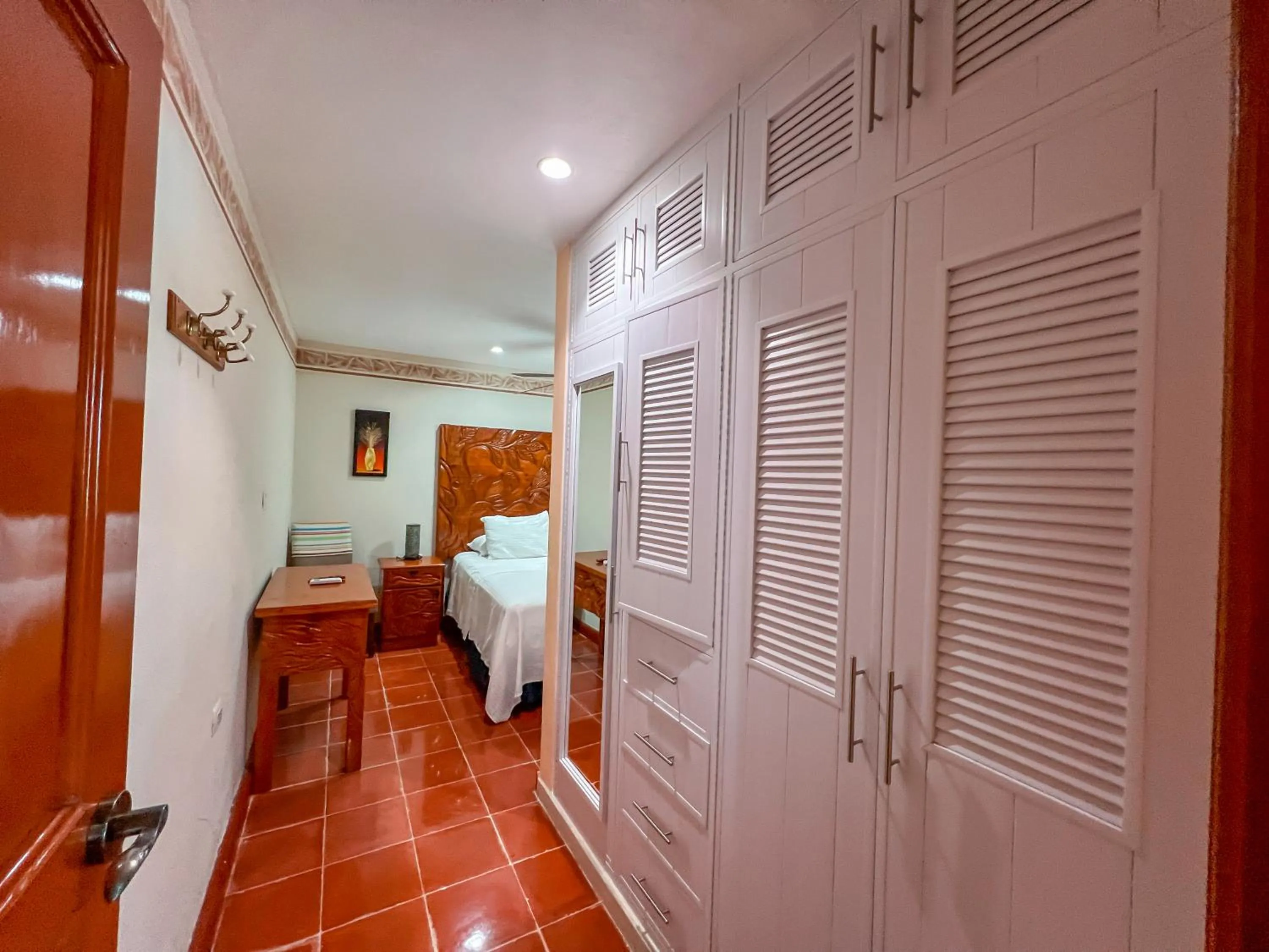 Bed in Villa Pajaros