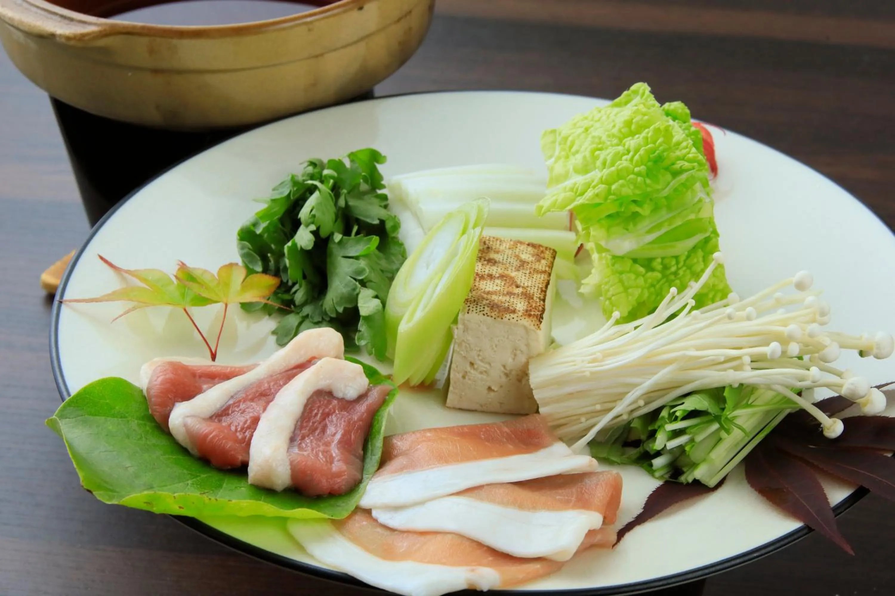 Food in Izu Ippeki Lake Lakeside Terrace