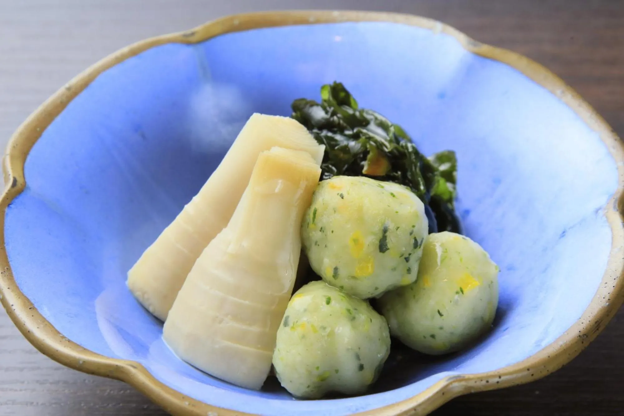 Food close-up in Izu Ippeki Lake Lakeside Terrace