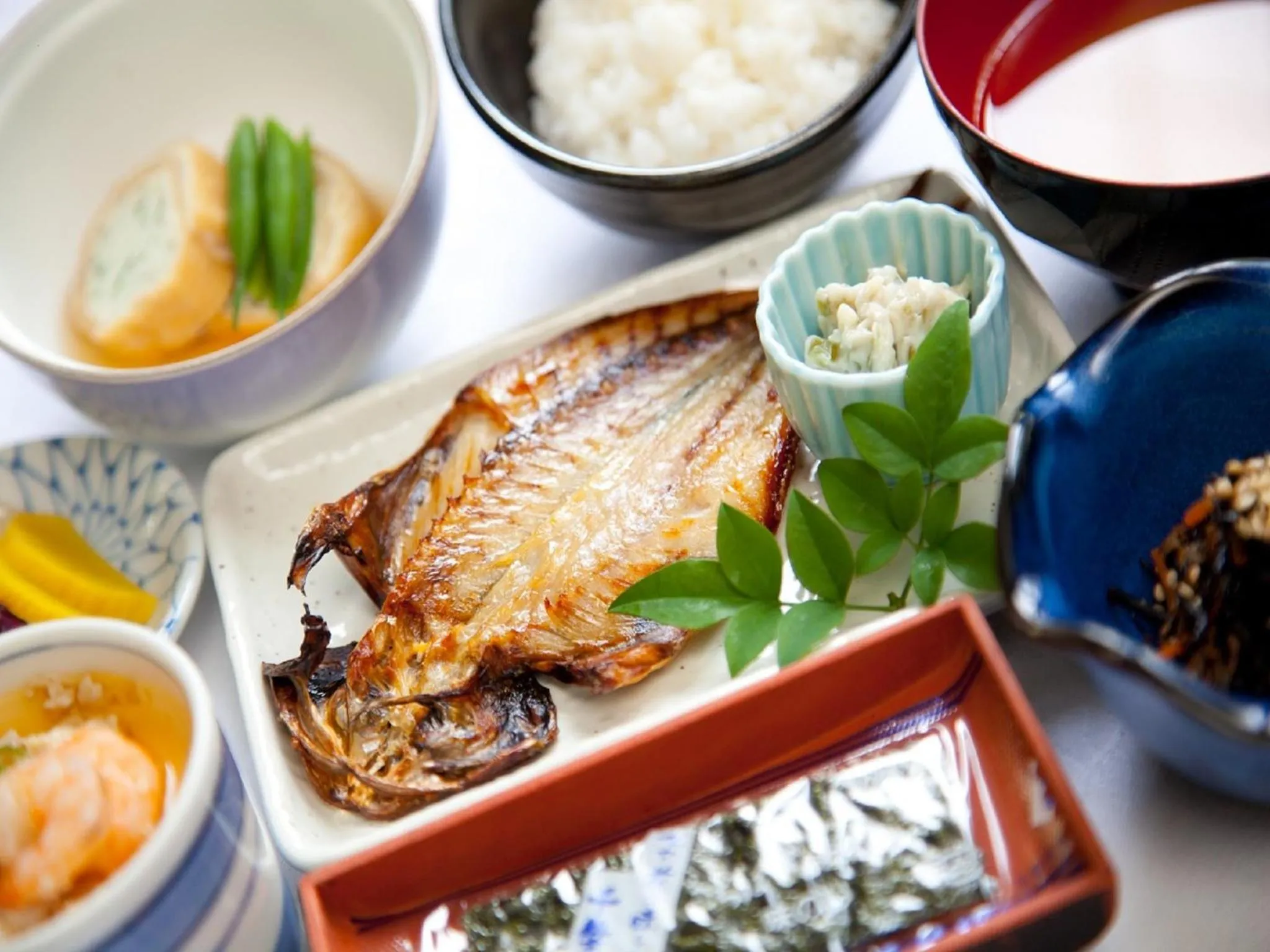 Breakfast in Izu Ippeki Lake Lakeside Terrace