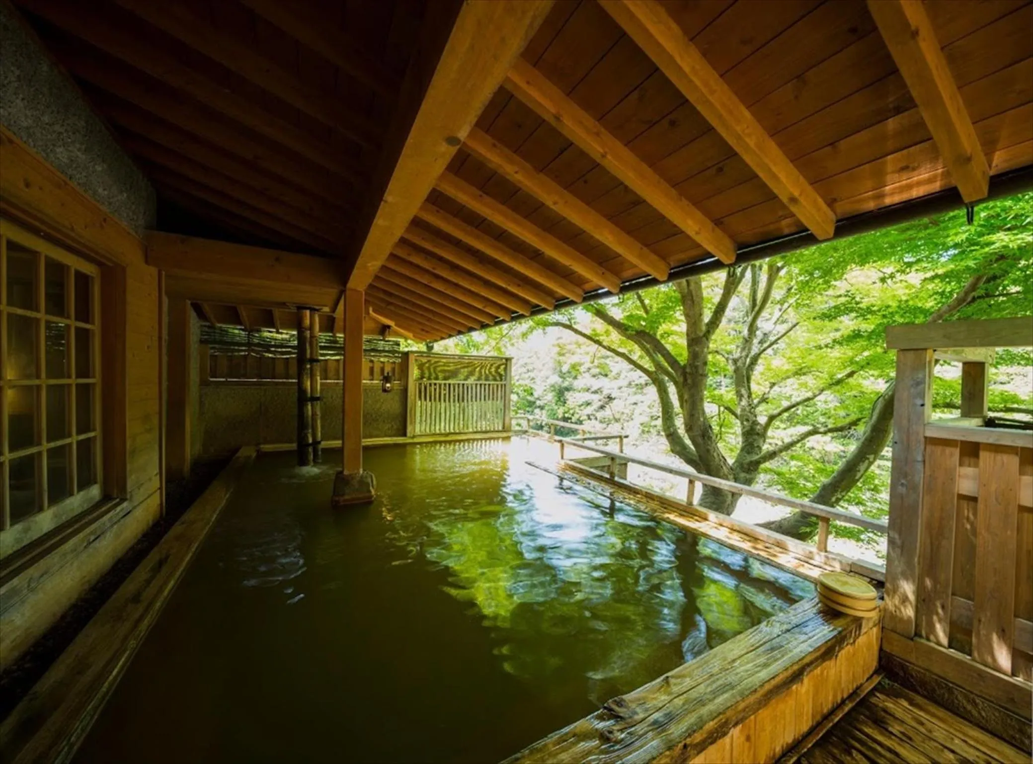 Hot Spring Bath in Yunokaze HAZU