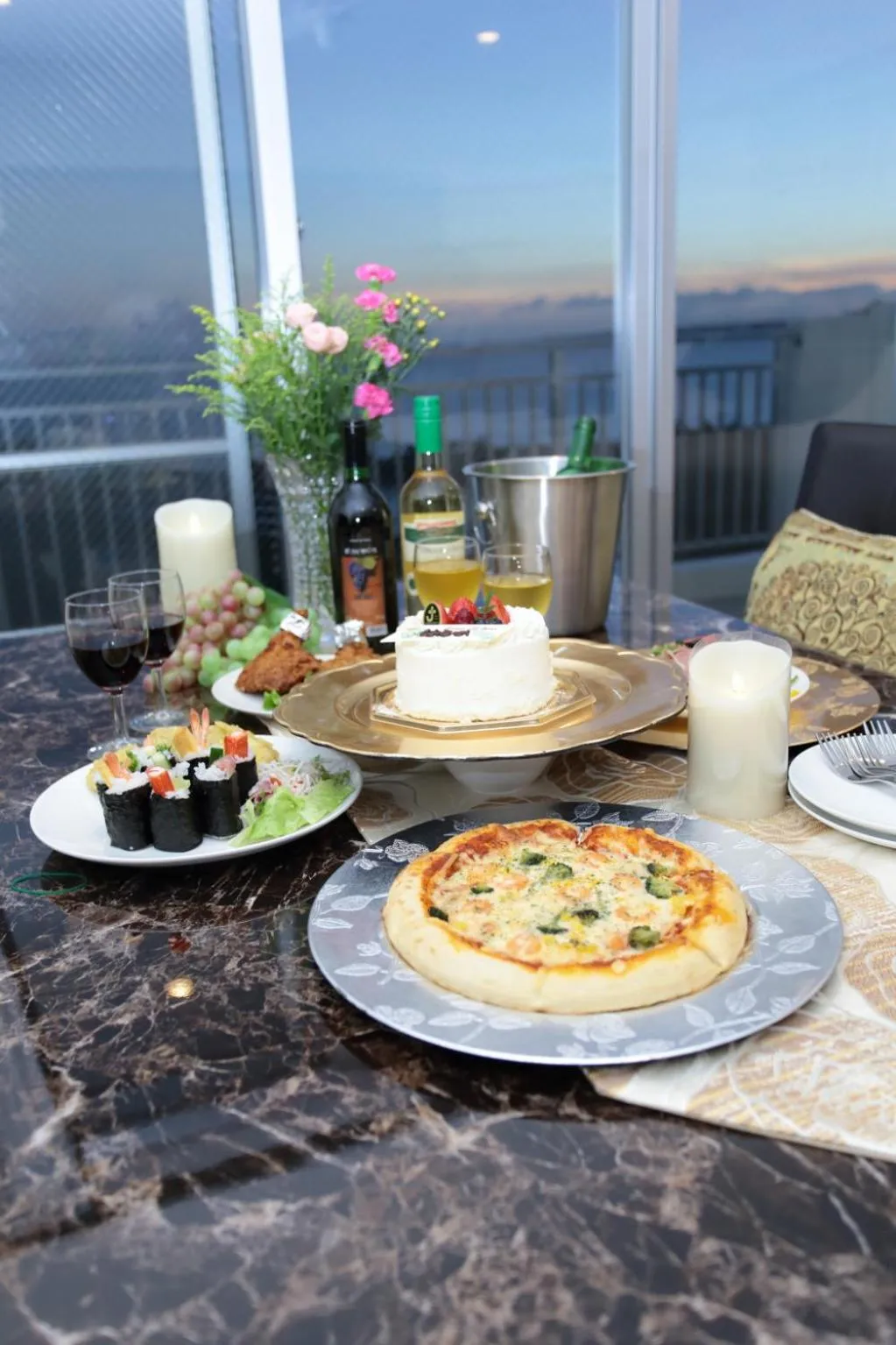 Night in Wisteria Condominium Resort