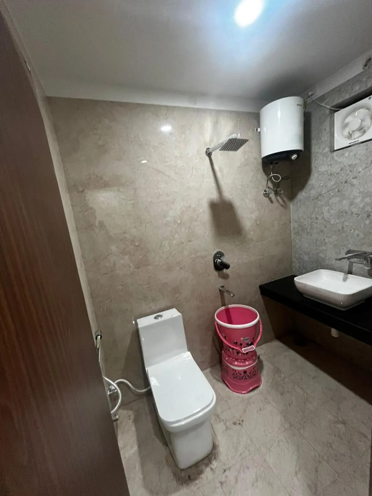 Bathroom in hotel babu palace