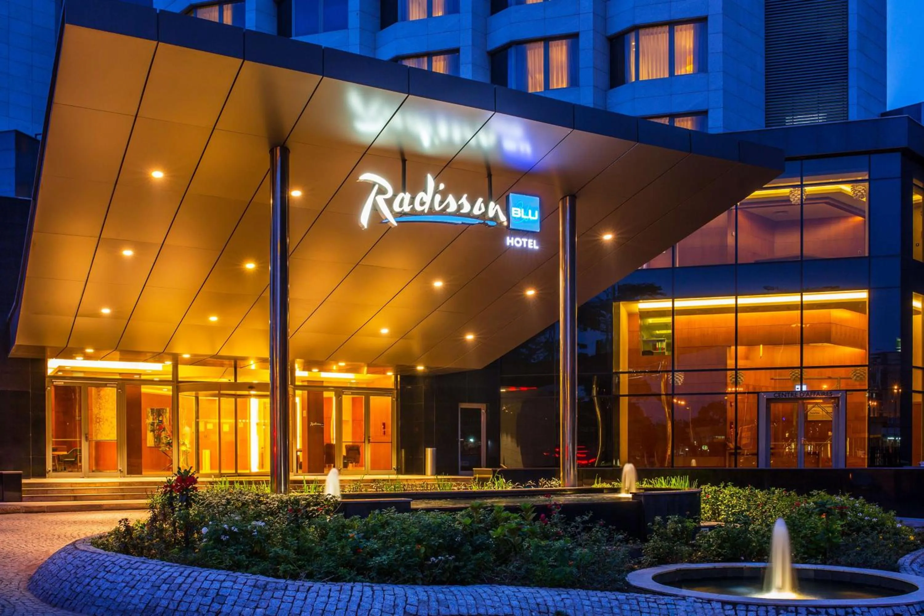 Property building in Radisson Blu M'Bamou Palace Hotel, Brazzaville
