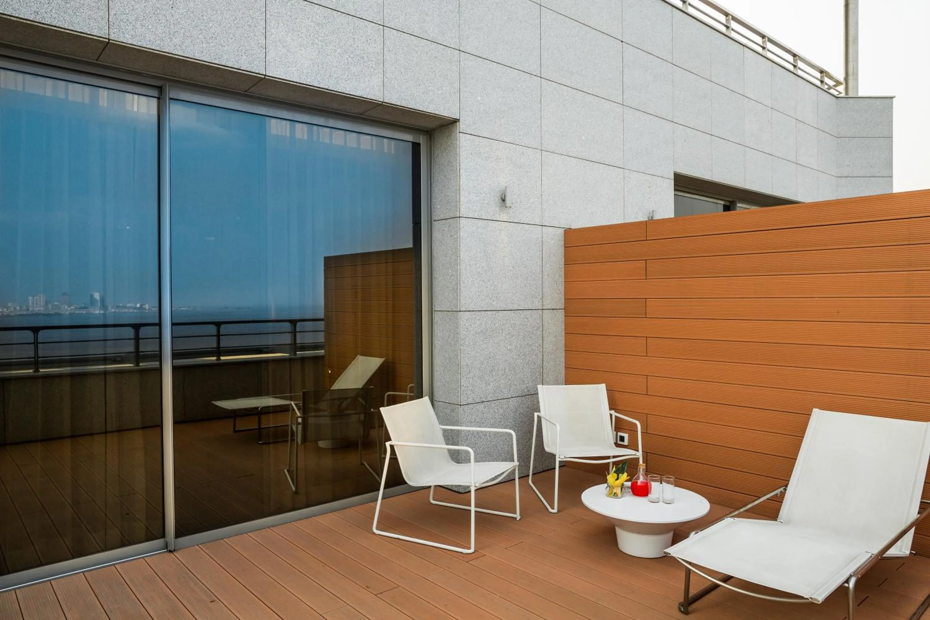 Balcony/Terrace in Radisson Blu M'Bamou Palace Hotel, Brazzaville