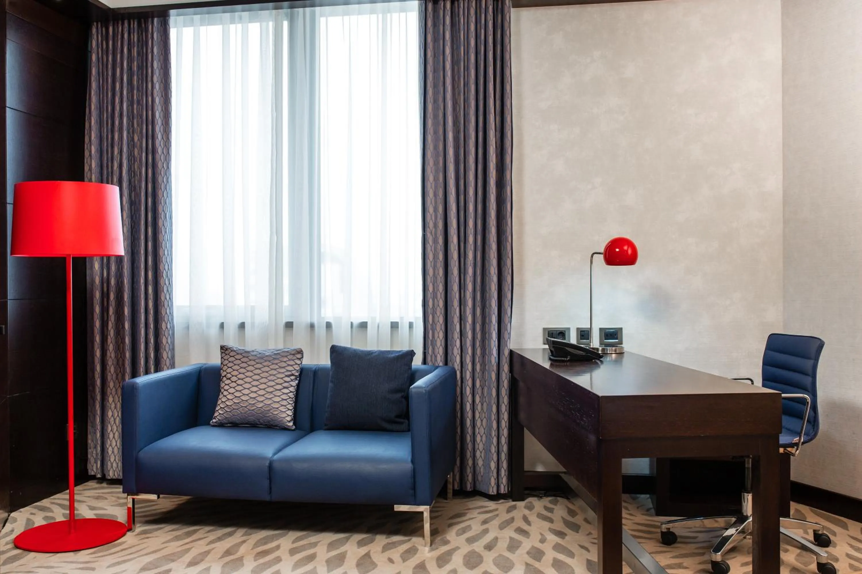 Living room in Radisson Blu M'Bamou Palace Hotel, Brazzaville