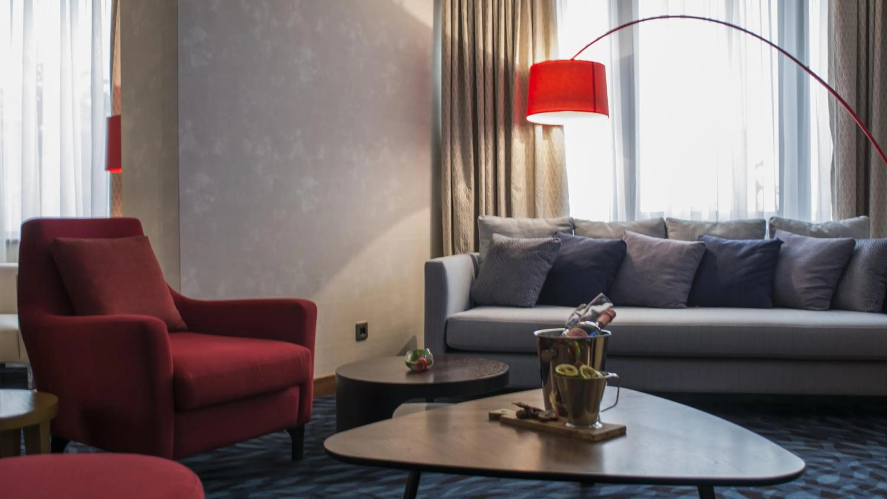 Living room in Radisson Blu M'Bamou Palace Hotel, Brazzaville