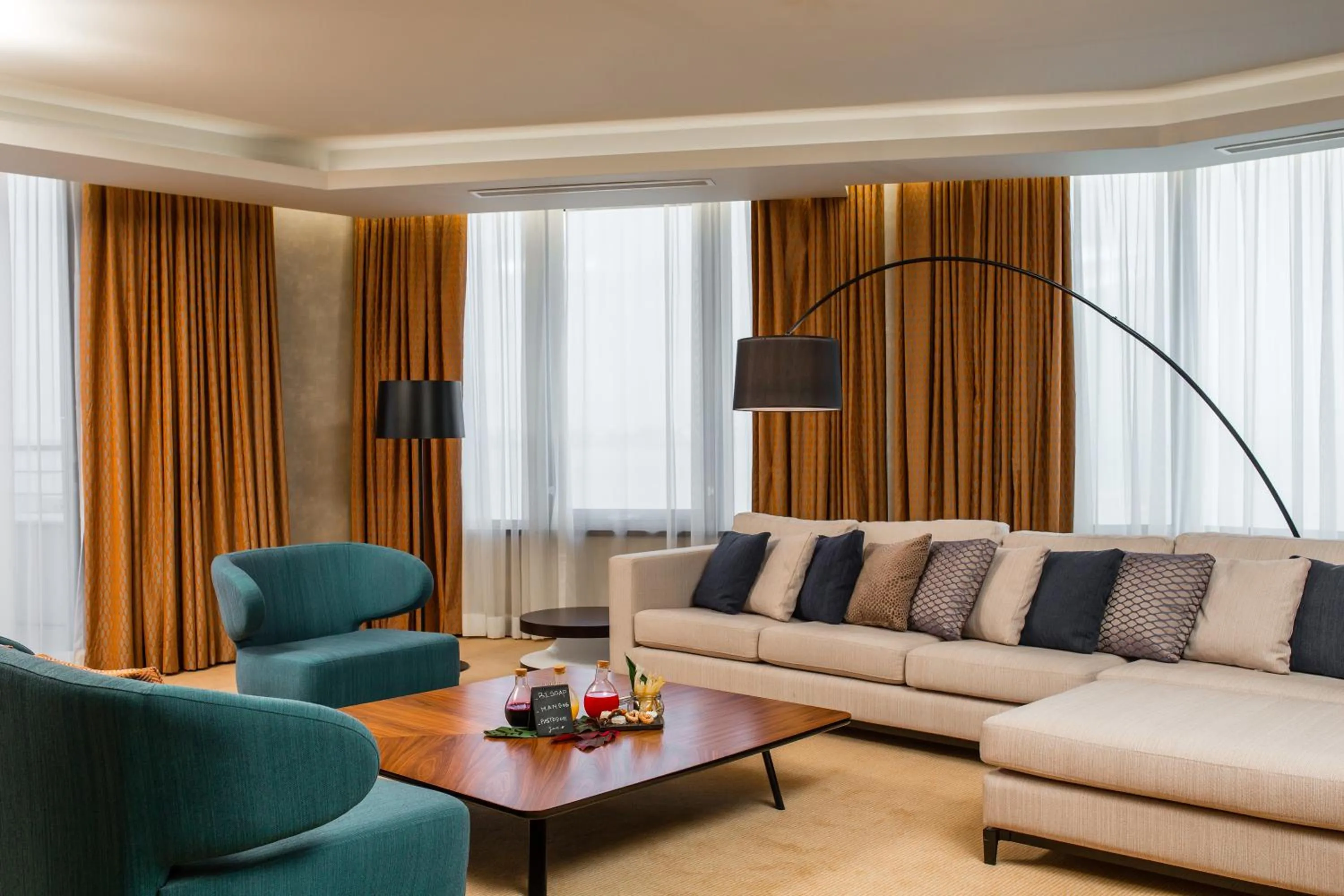 Living room in Radisson Blu M'Bamou Palace Hotel, Brazzaville