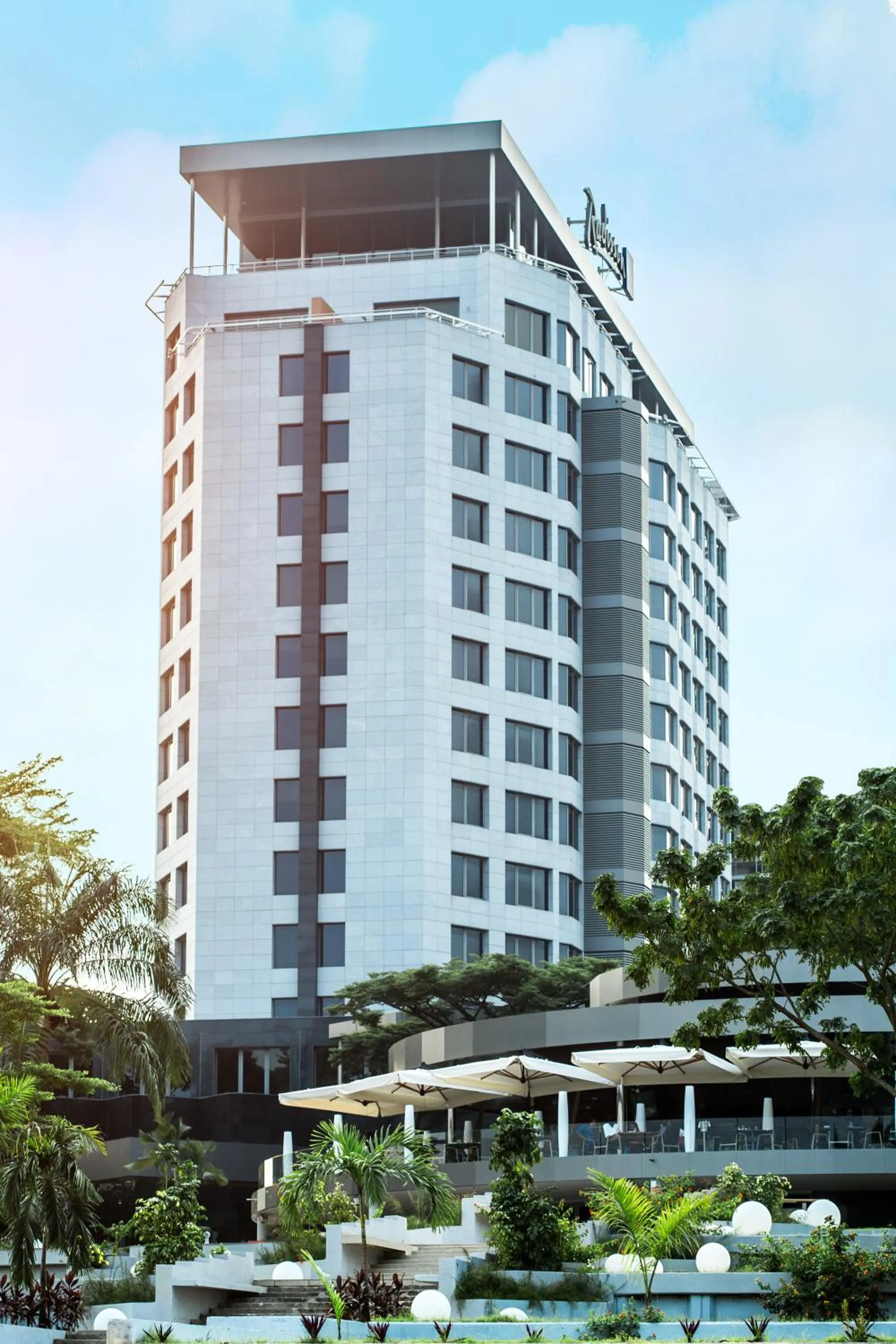 Property building in Radisson Blu M'Bamou Palace Hotel, Brazzaville