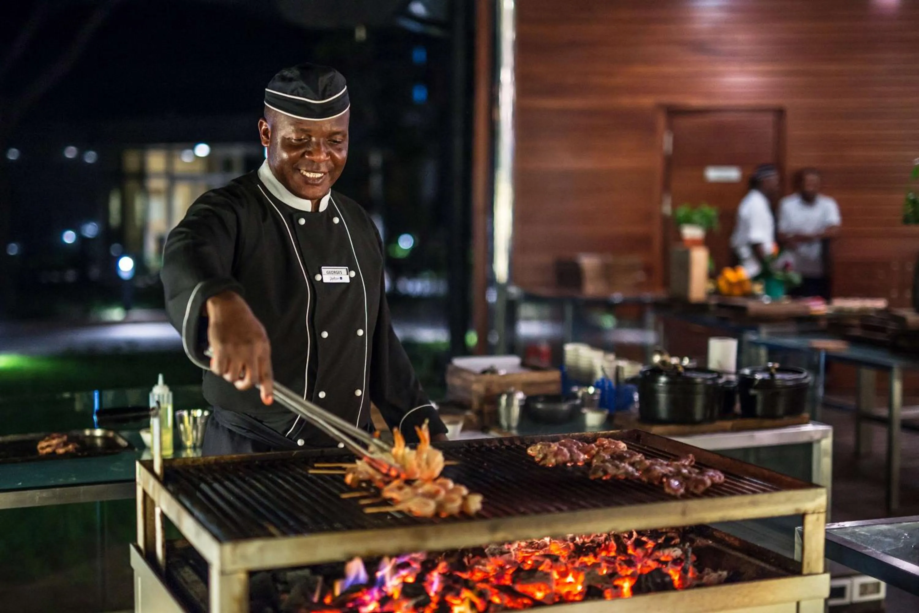 Restaurant/places to eat in Radisson Blu M'Bamou Palace Hotel, Brazzaville