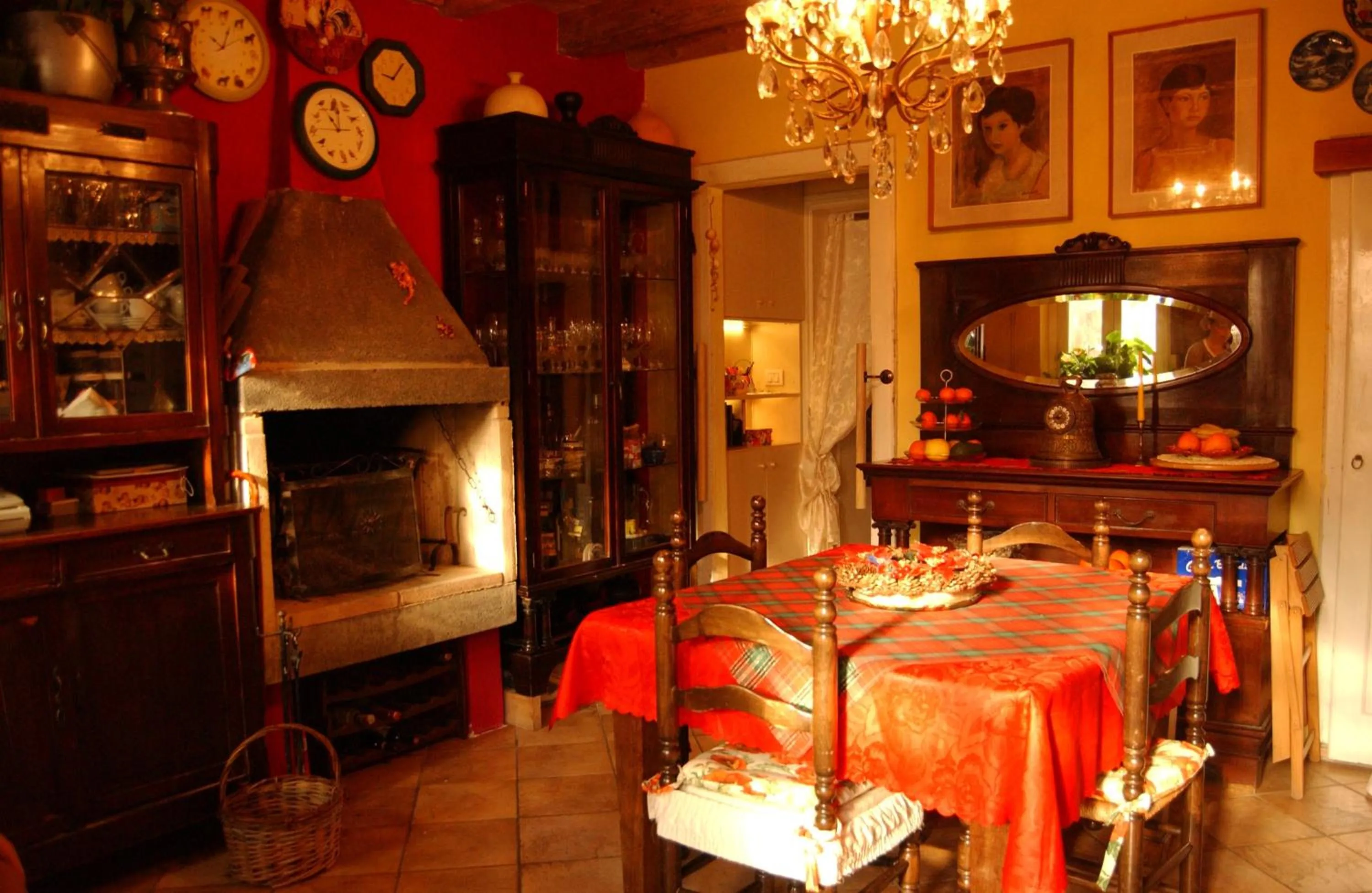 Dining area in A Casa di Susi