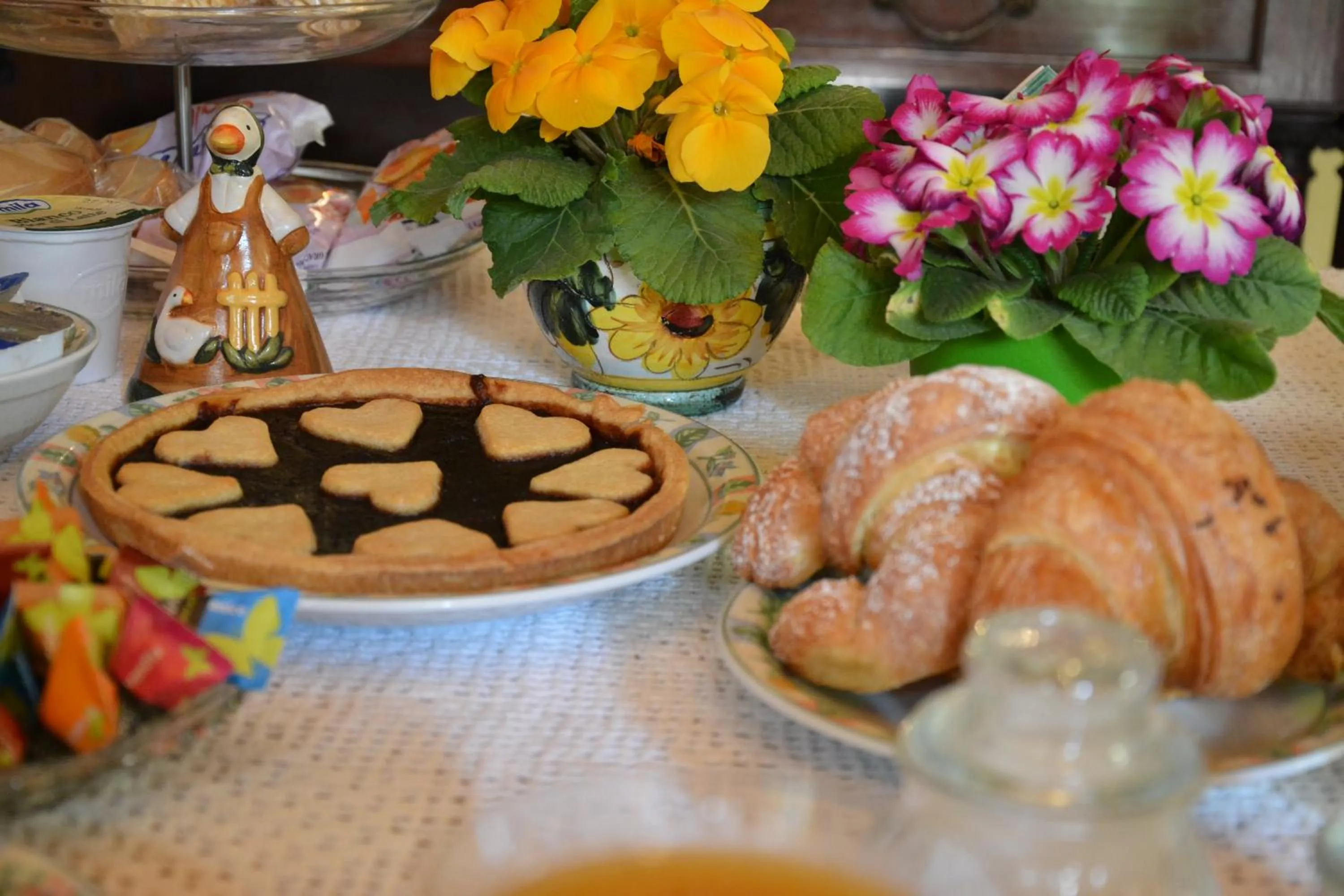 Food and drinks in A Casa di Susi