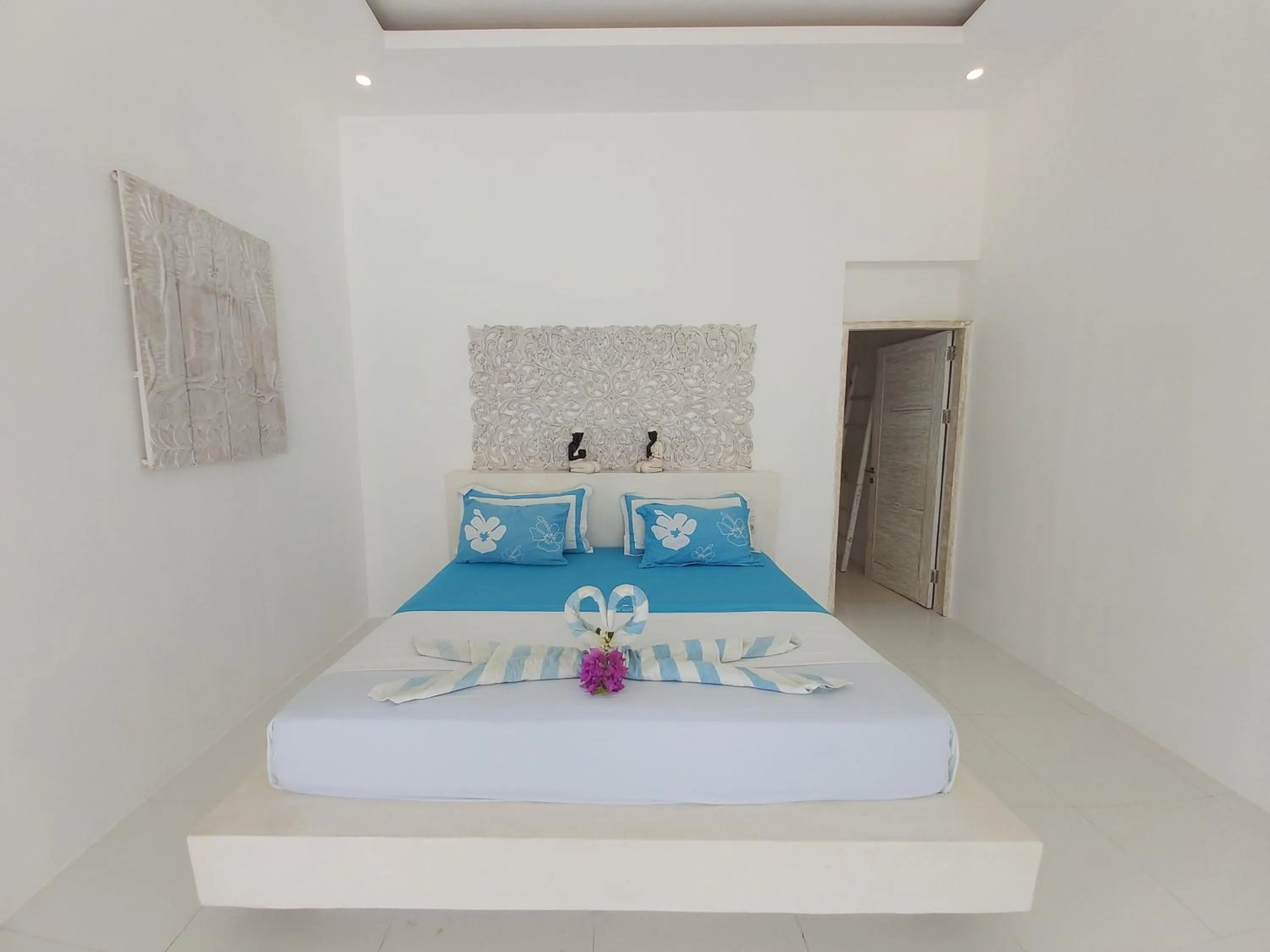 Bedroom, Bed in Villa Gili Bali Beach