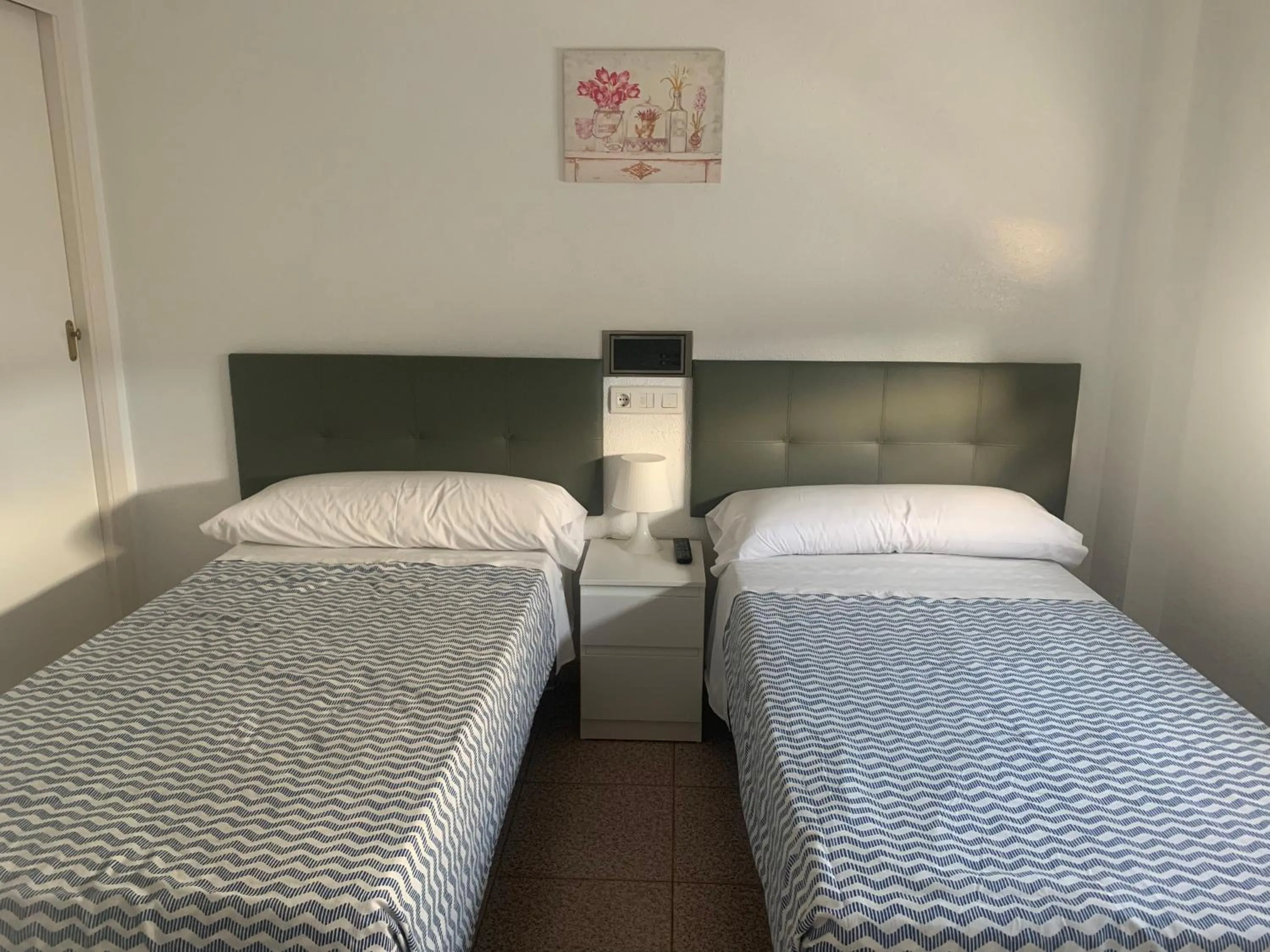 Bed in Hostal El Perejil