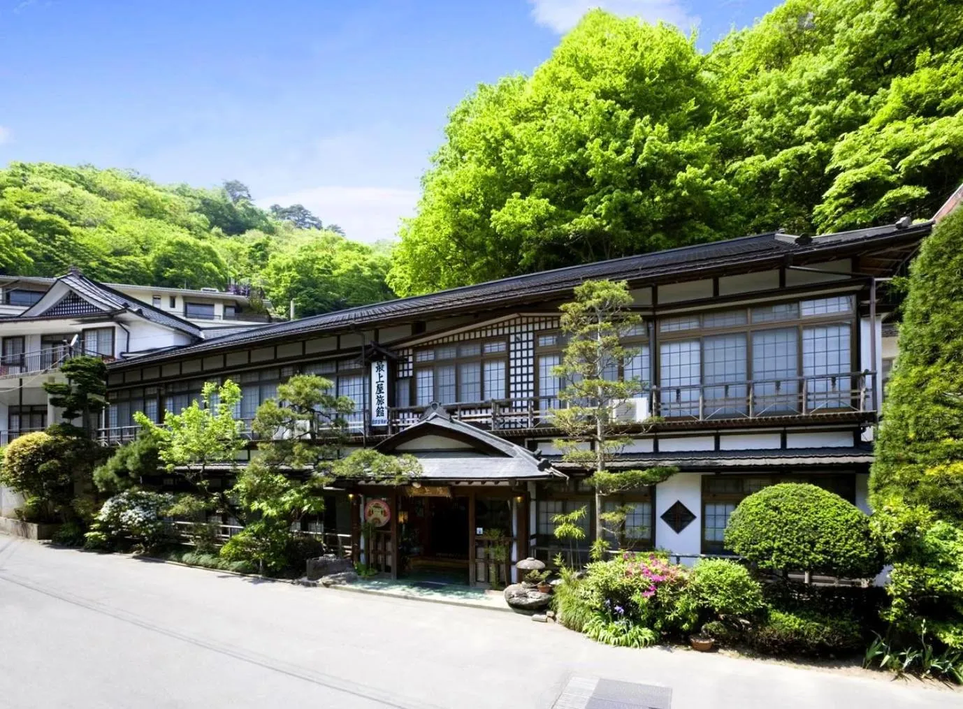 Property building in Mogamiya Ryokan