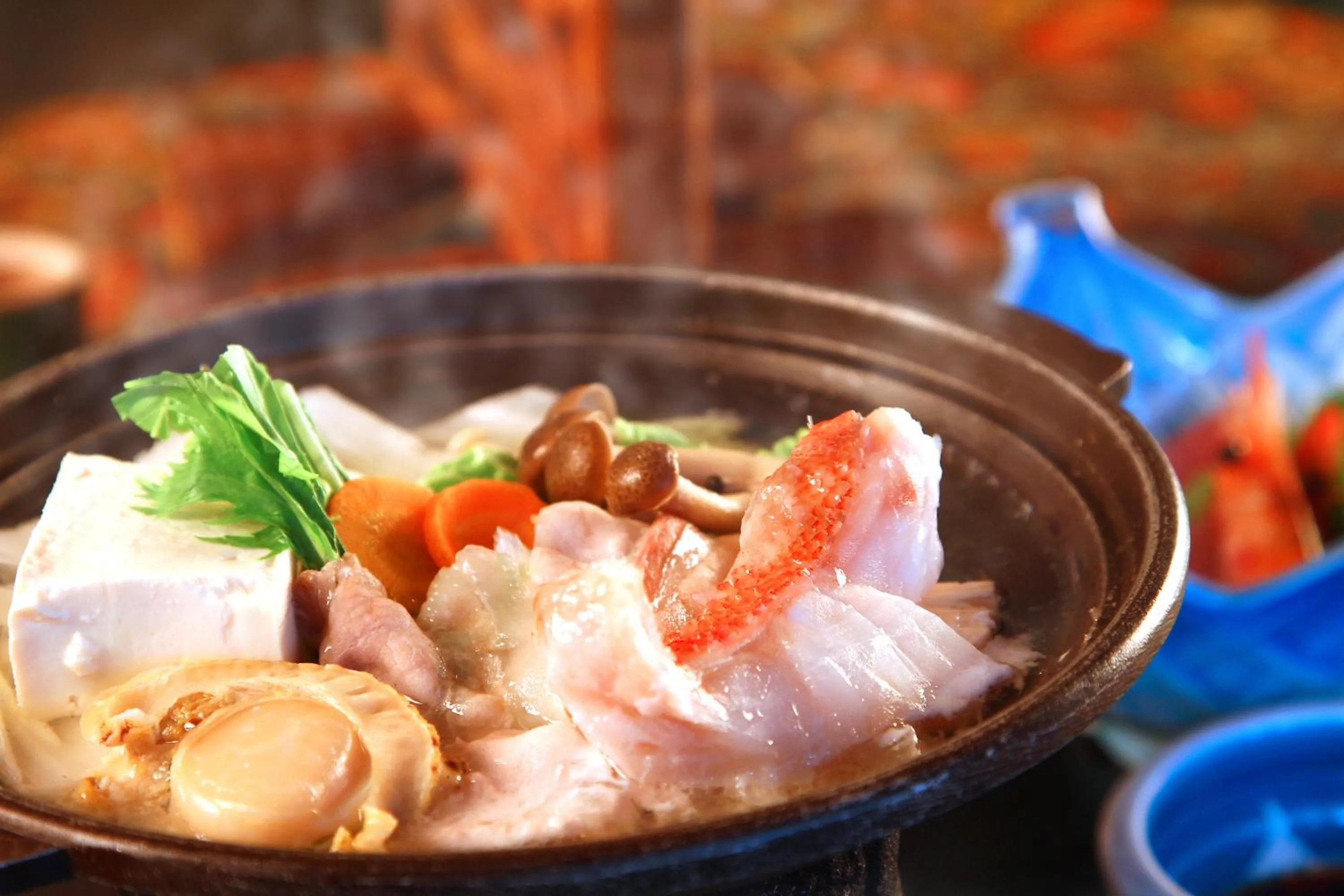 Food close-up in Mogamiya Ryokan