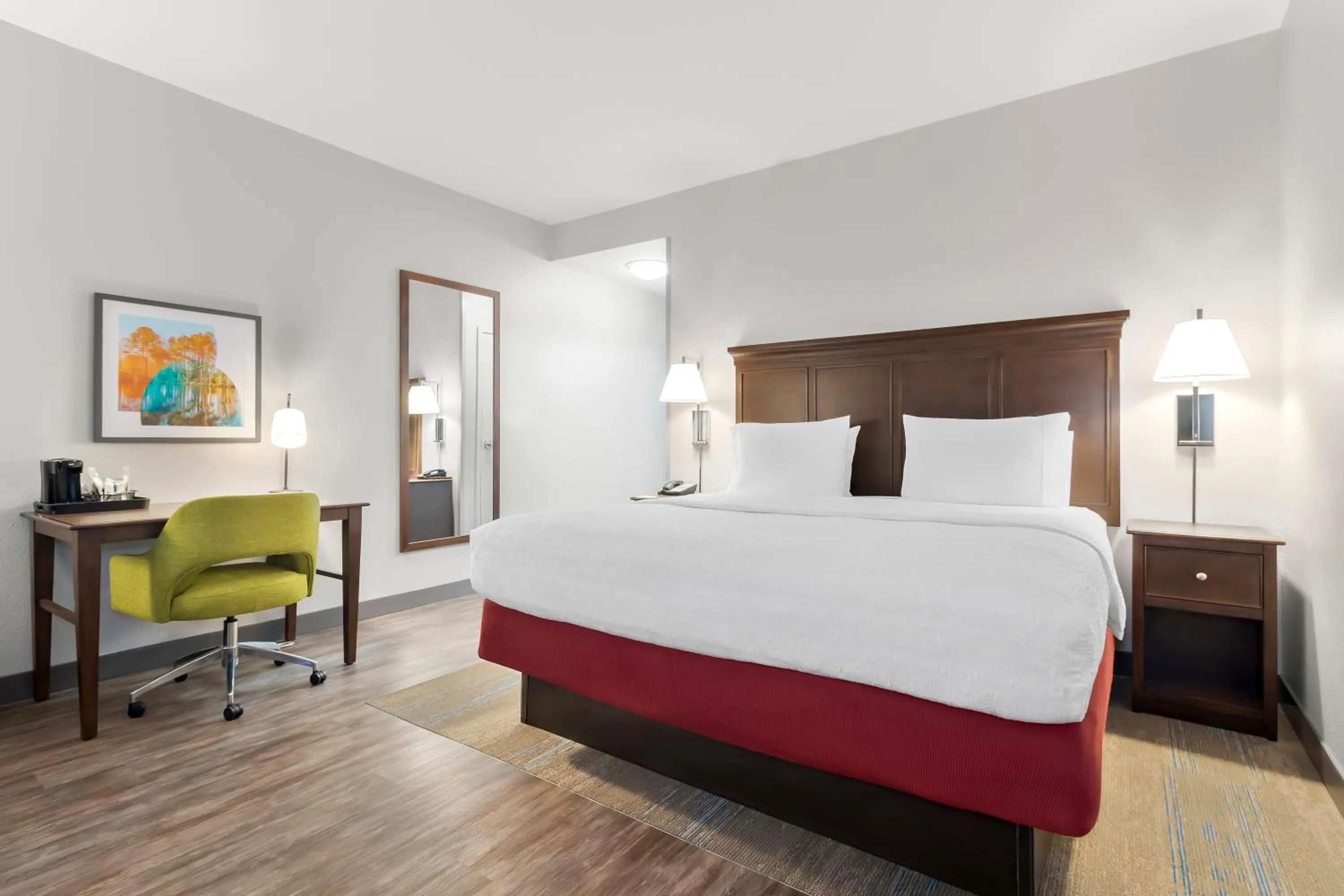 Bedroom, Bed in Hampton Inn & Suites - Hartsville, SC