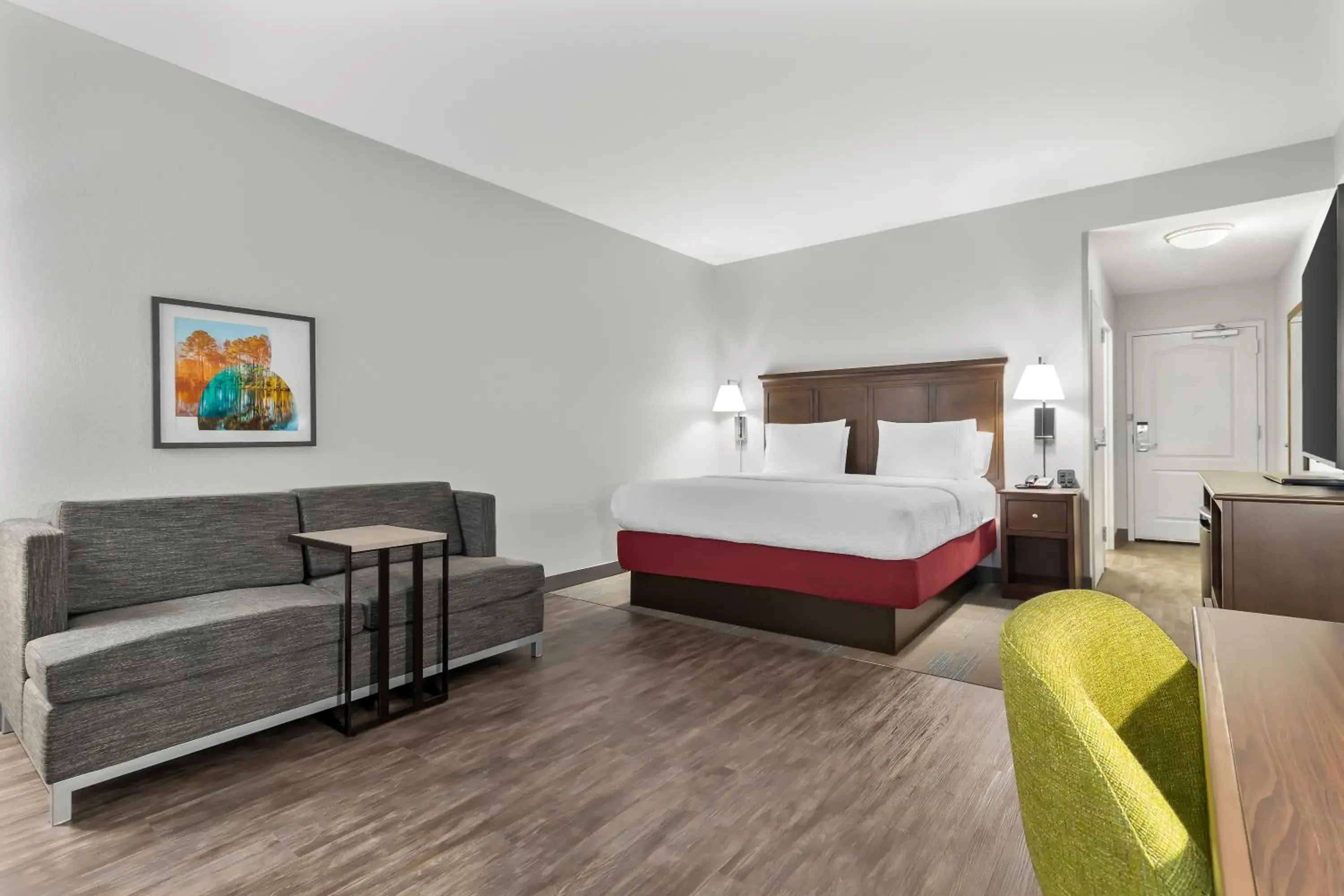 King Room - Mobility Access/Non-Smoking in Hampton Inn & Suites - Hartsville, SC King Room - Mobility Access/Non-Smoking in Hampton Inn & Suites - Hartsville, SC