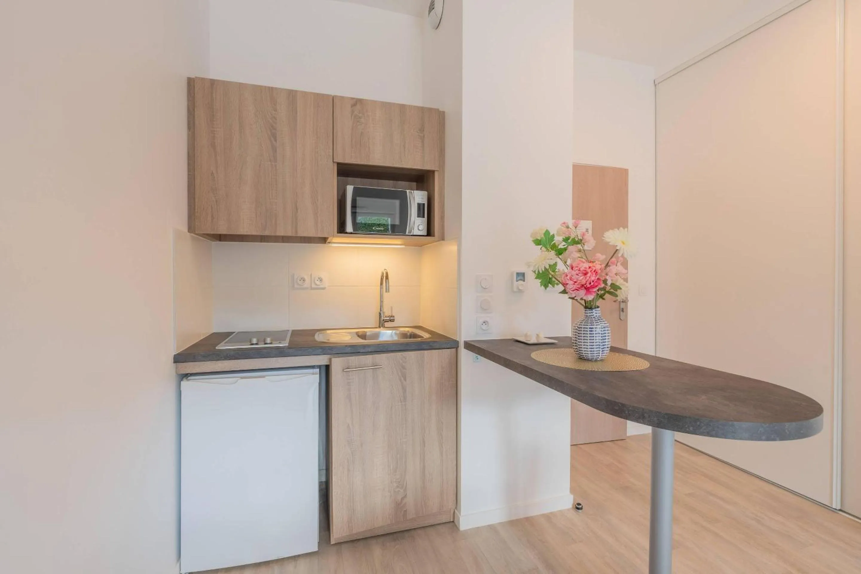 Bedroom in Quality Aparthotel Parc Marne la Vallée