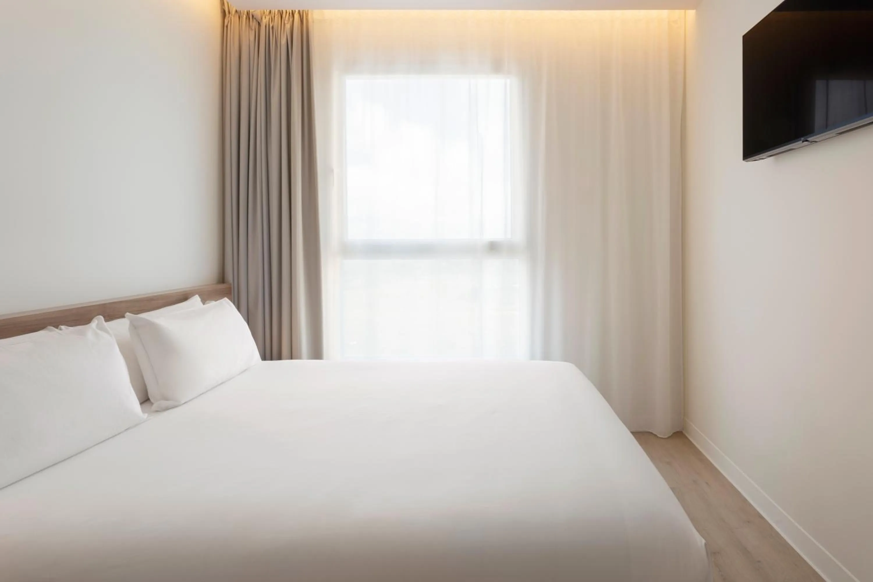 Bed in B&B HOTEL Madrid Vallecas La Gavia