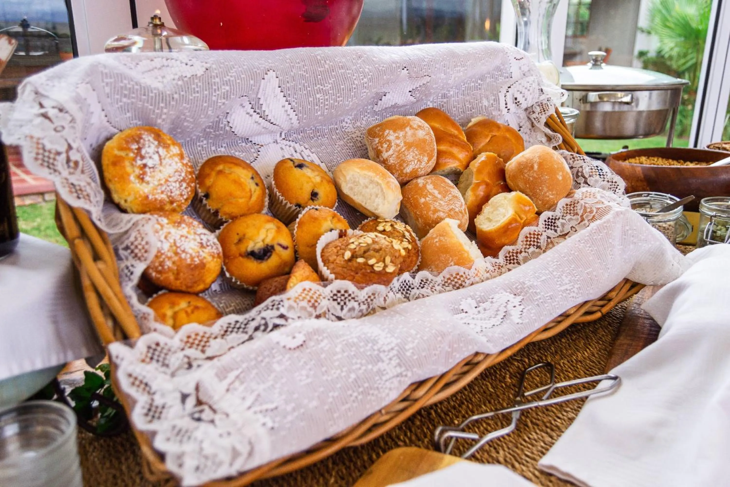 Breakfast in Mooiplaas Guesthouse