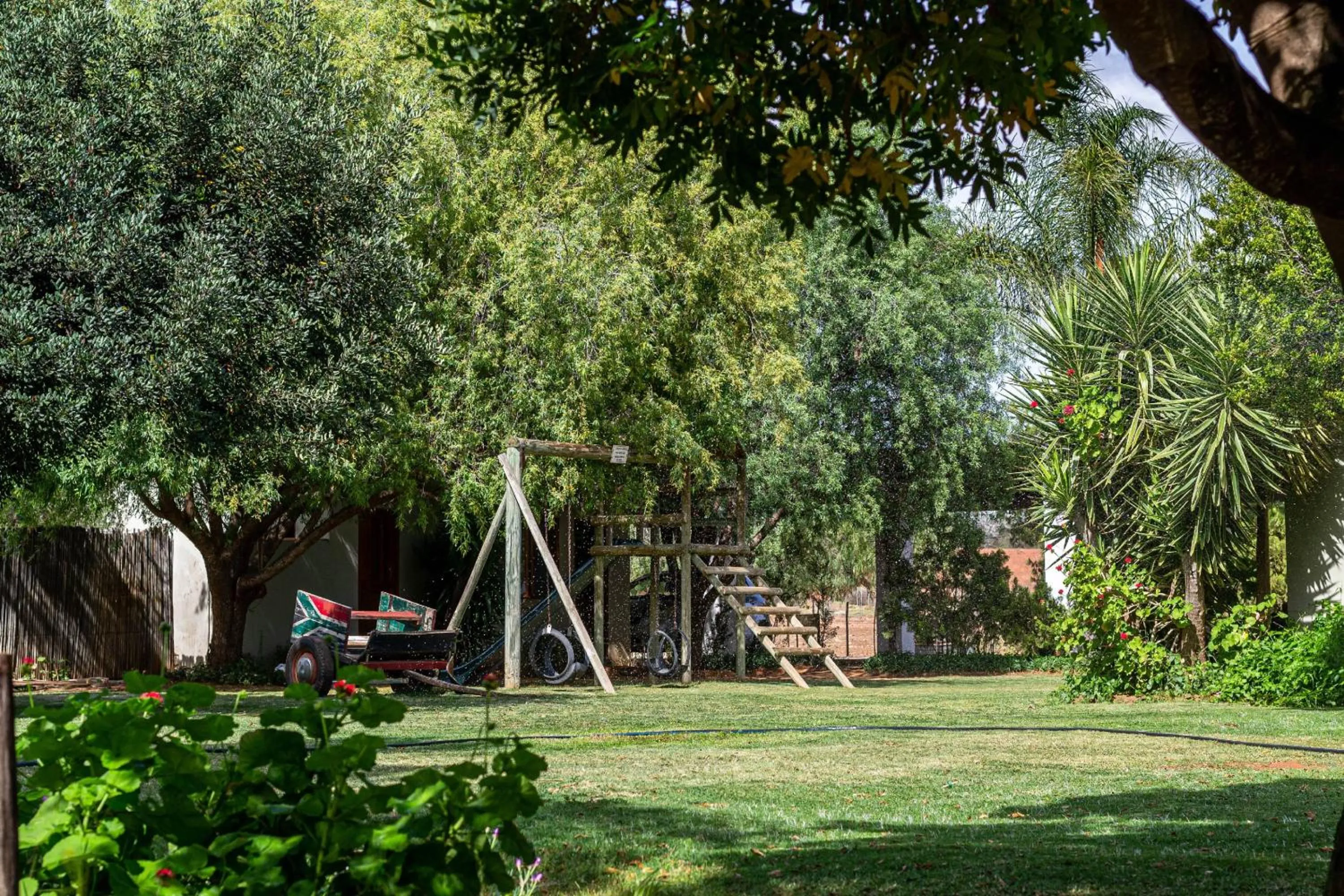 Children play ground in Mooiplaas Guesthouse