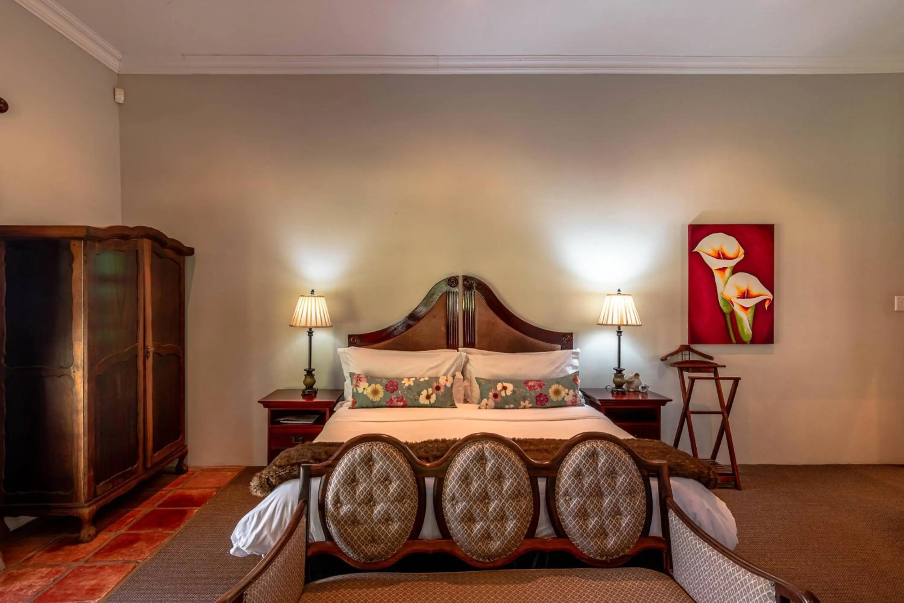 Bedroom, Bed in Mooiplaas Guesthouse