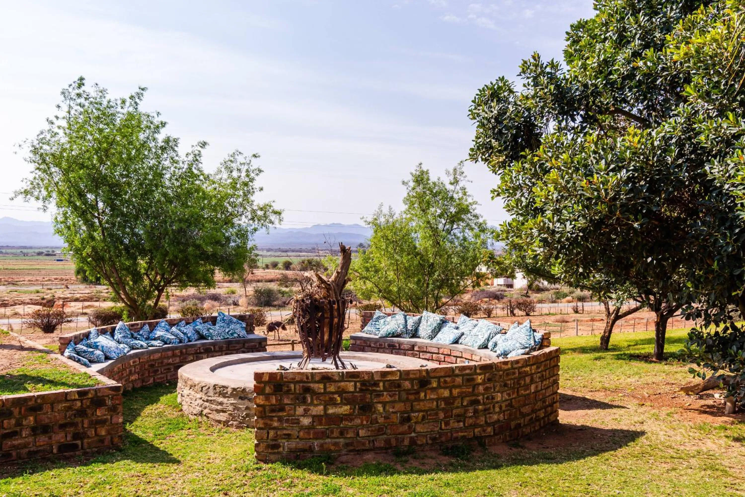 Garden in Mooiplaas Guesthouse