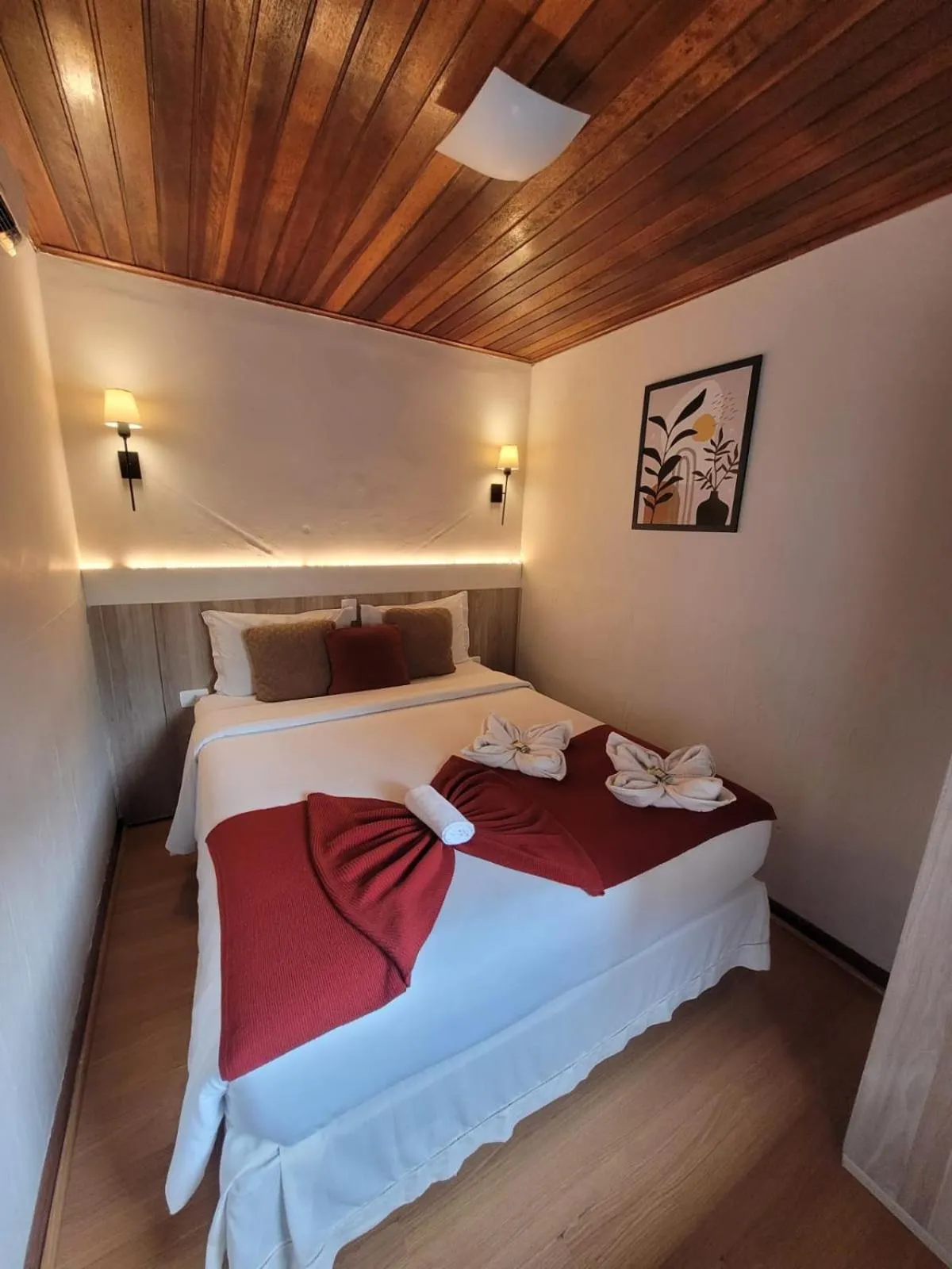 Bedroom, Bed in Pousada Vila Tio Lé