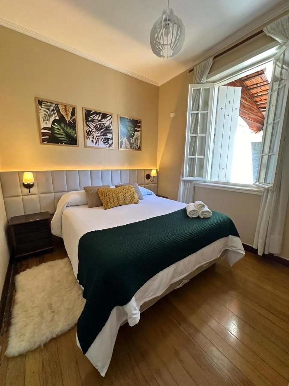 Bed in Pousada Vila Tio Lé