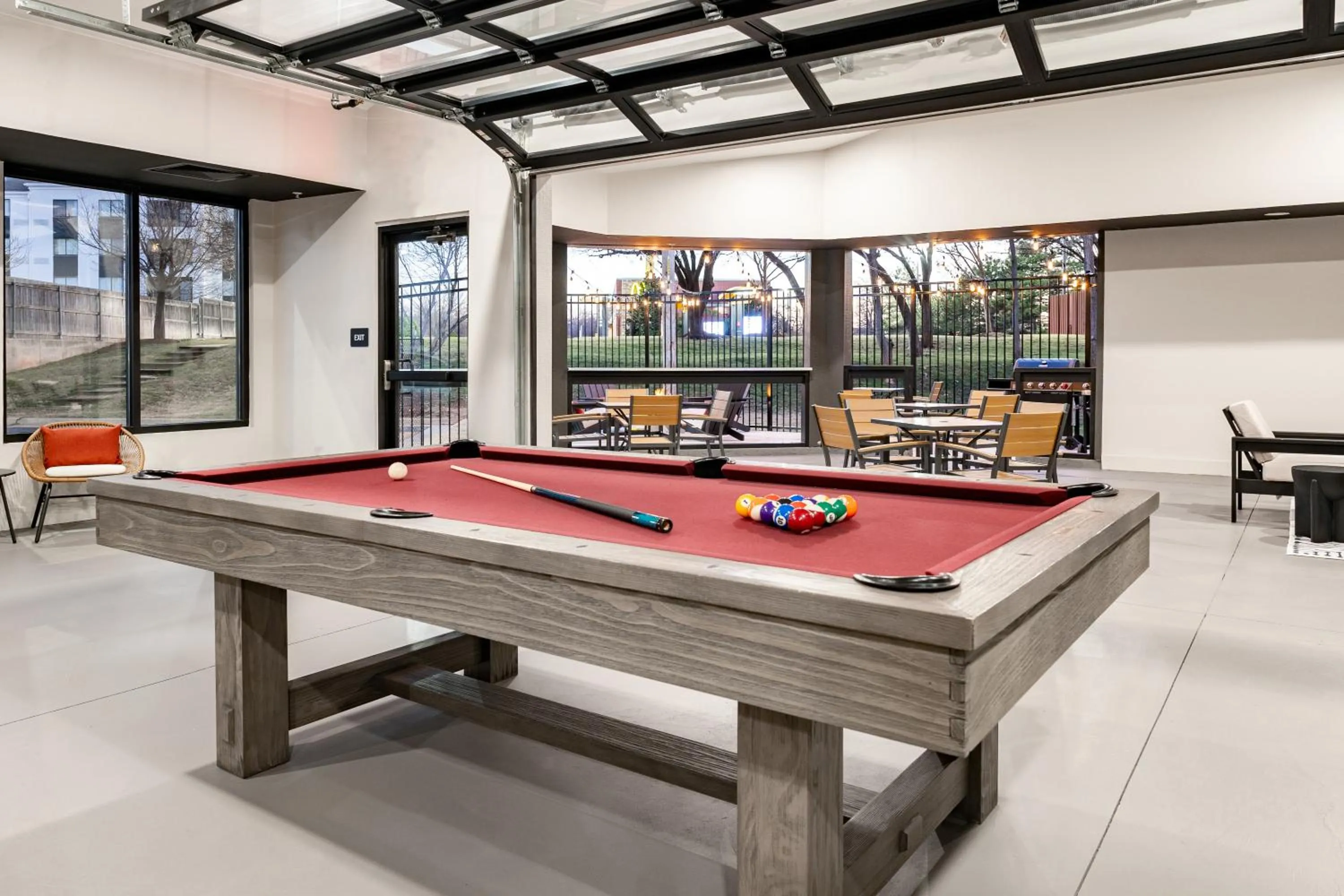 Billiard in The Winslow - Oklahoma City