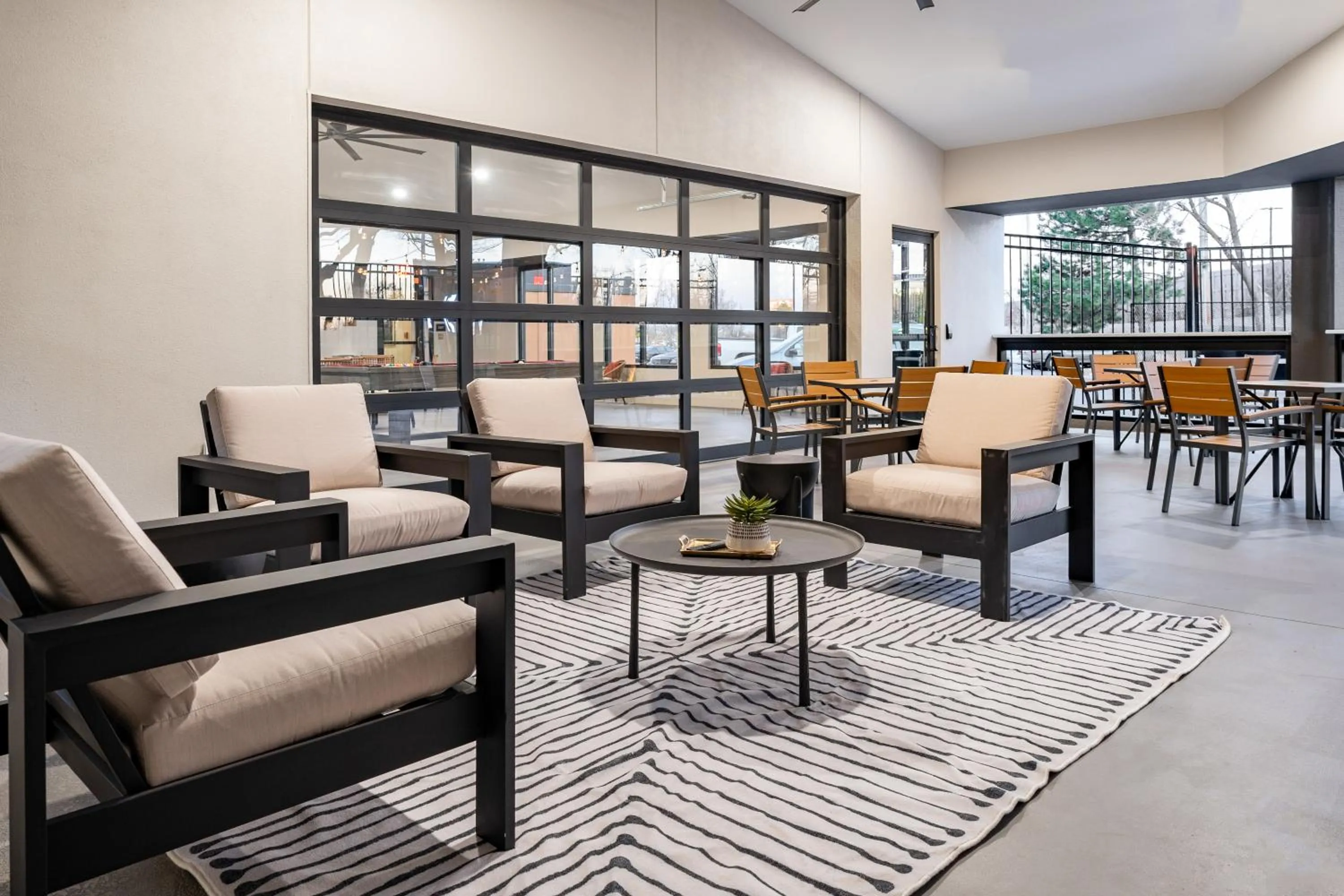 Seating area in The Winslow - Oklahoma City