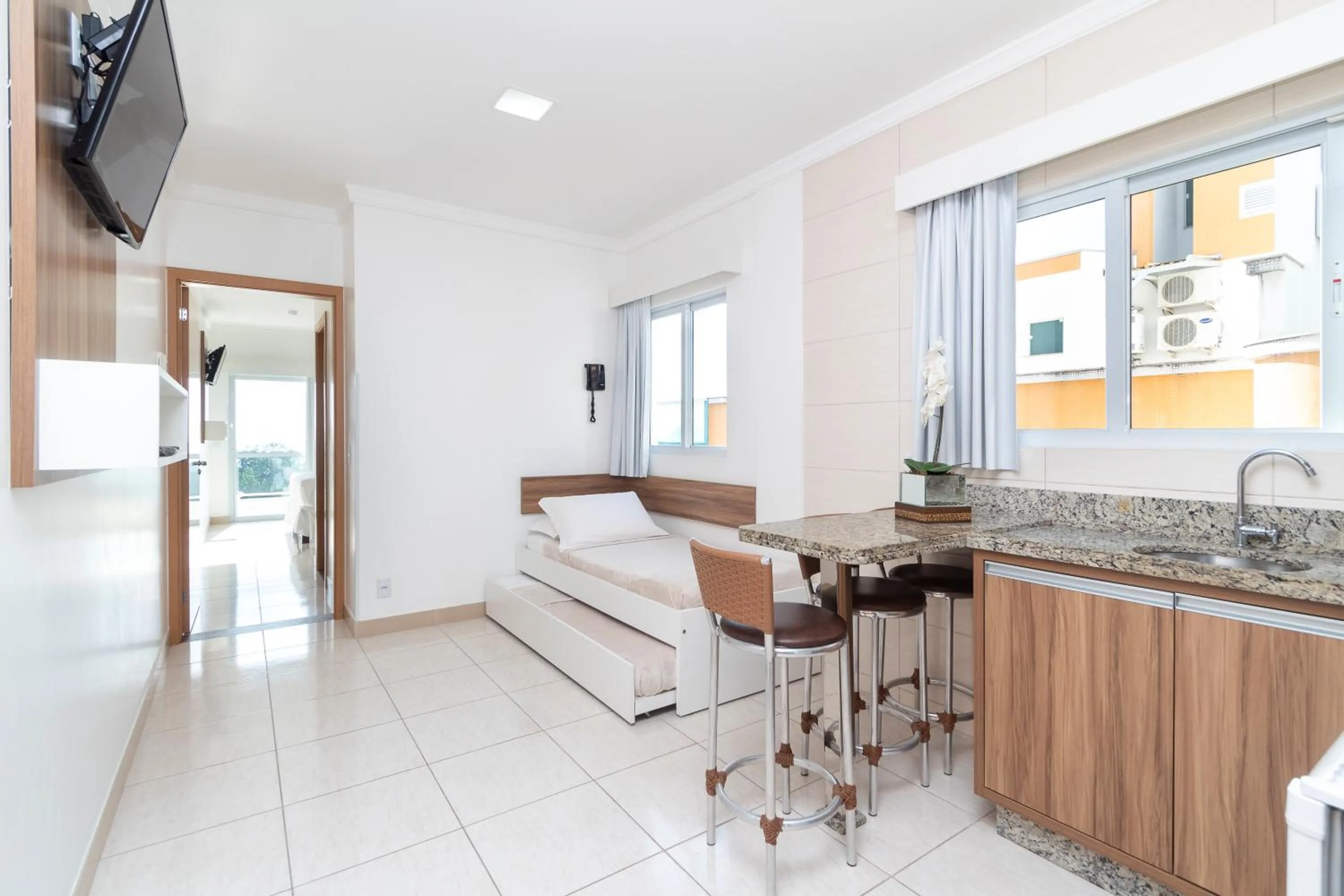 Living room in Pousada Riviera Bombinhas