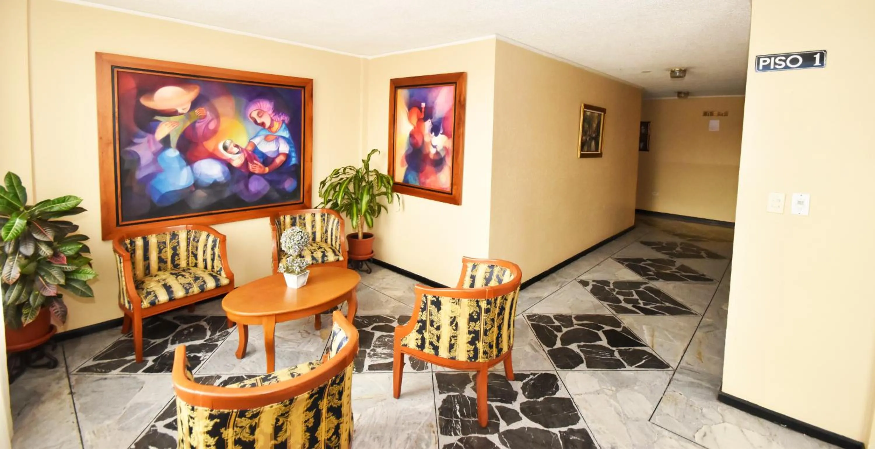 Living room in Hotel Montecarlo