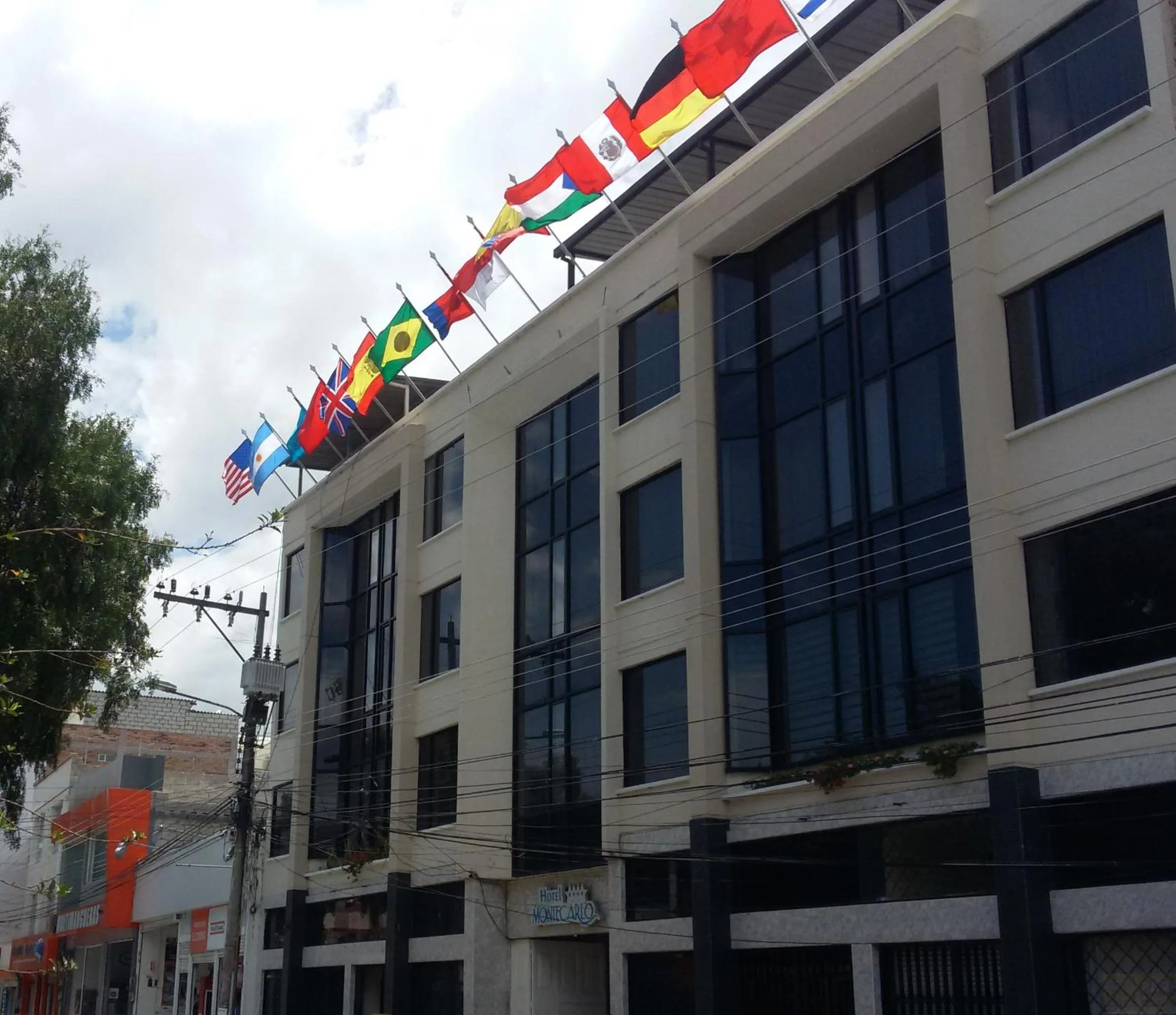 Property building in Hotel Montecarlo